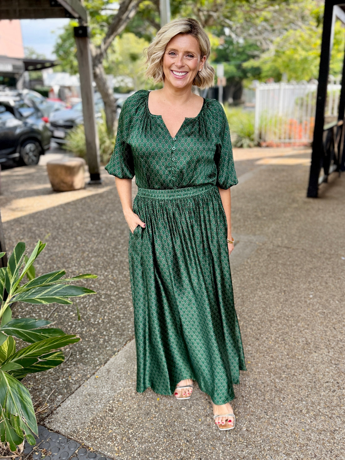 Emilie Skirt – Green