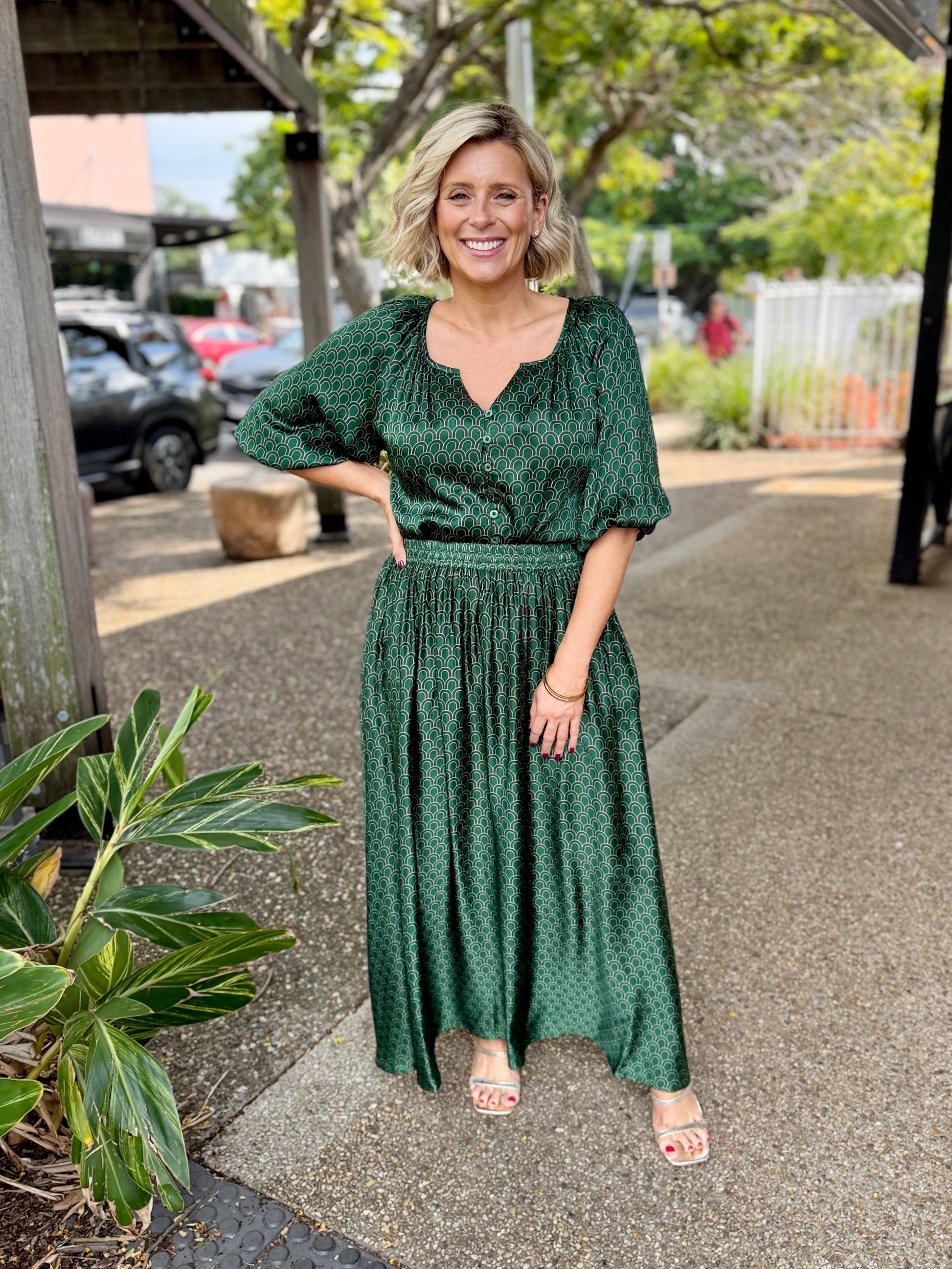 Emilie Skirt – Green