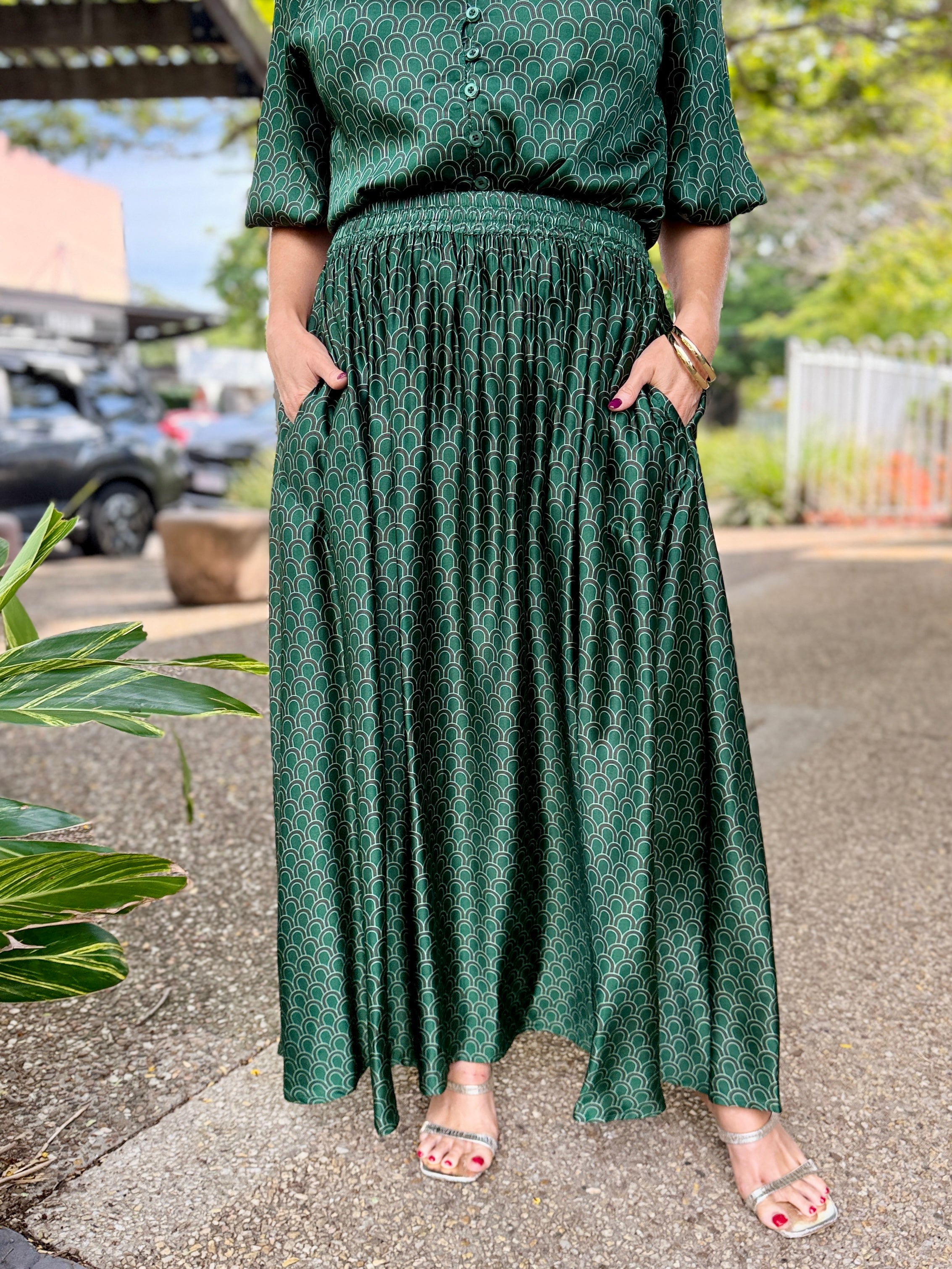 Emilie Skirt – Green