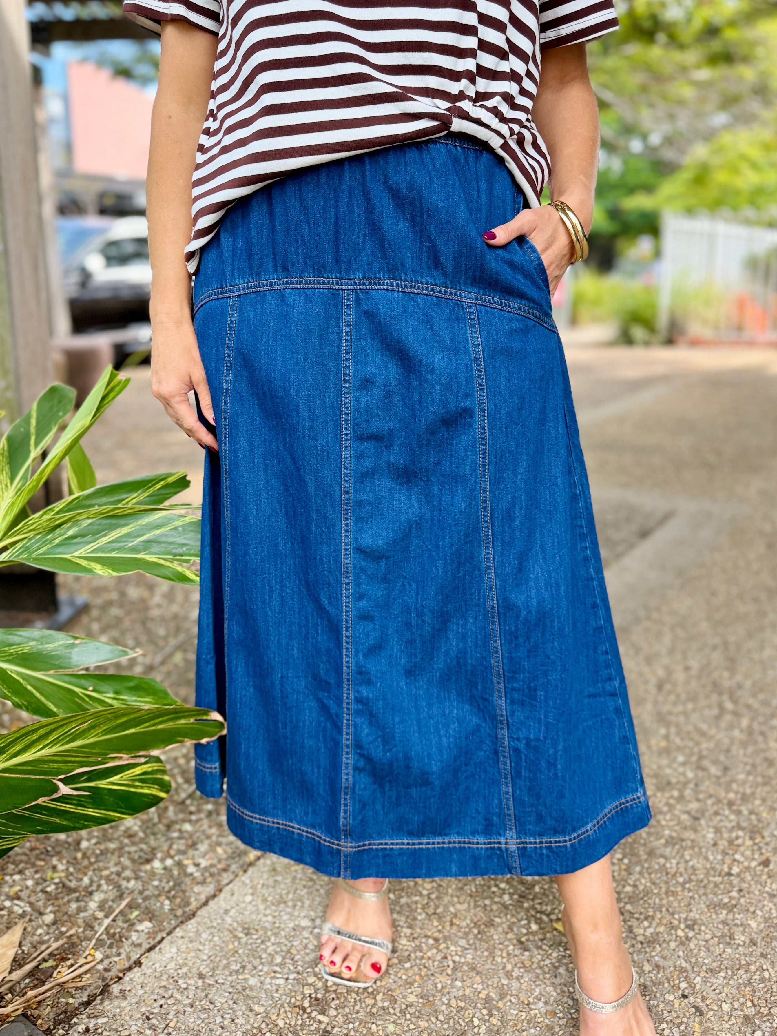 Dayton Denim Skirt