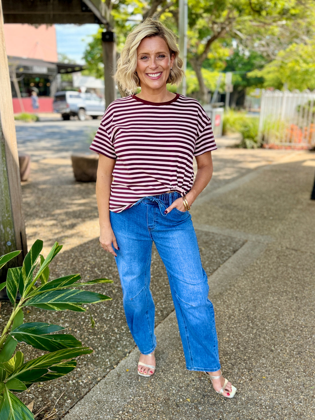 Ezra Barrel Jeans