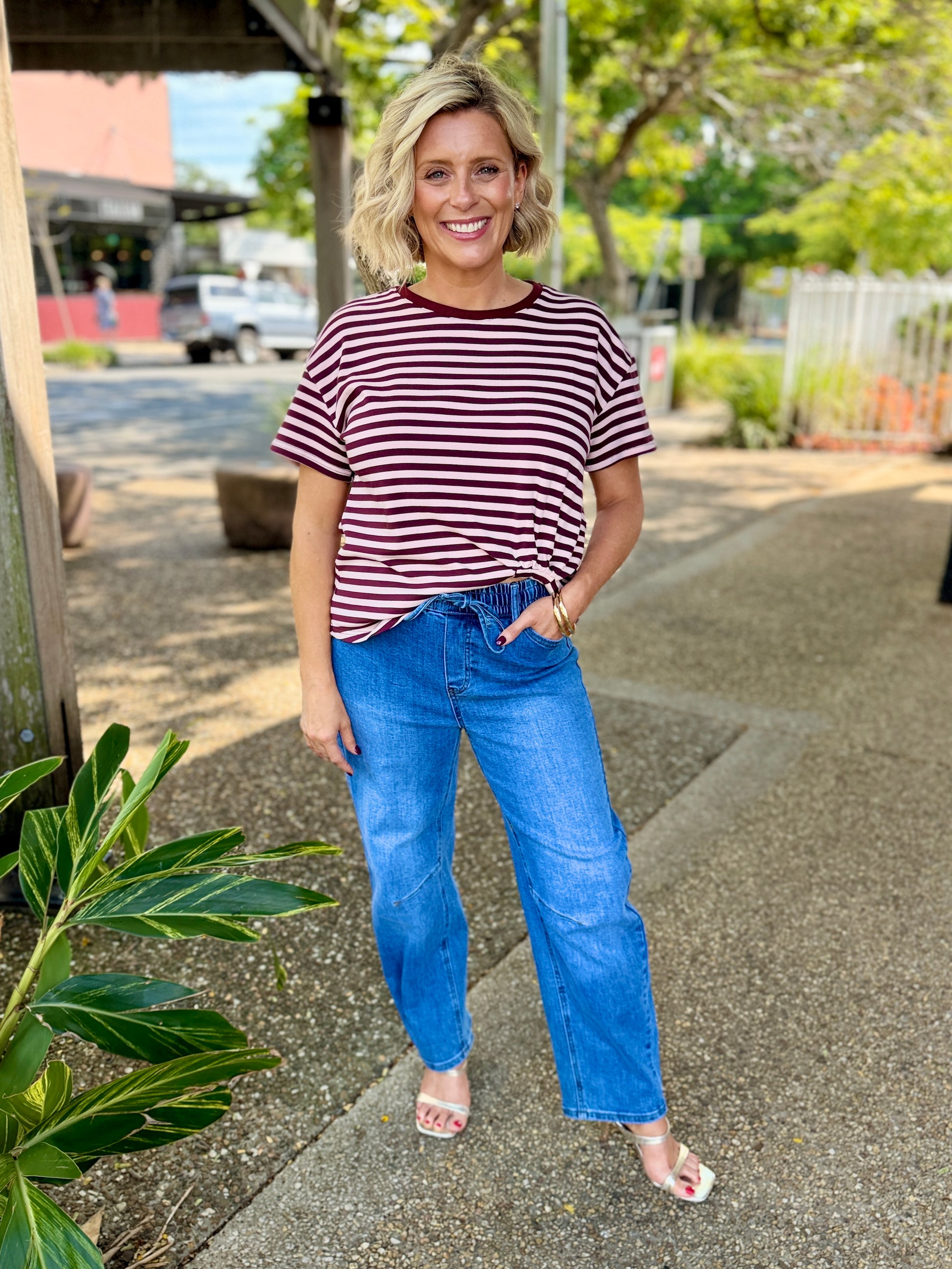 Ezra Barrel Jeans