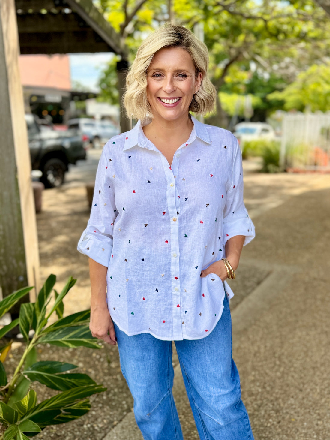 Sweetheart Shirt – Off White