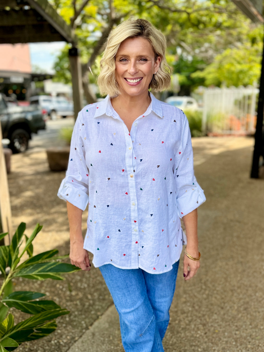 Sweetheart Shirt – Off White
