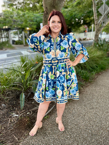 Tamera Mini Dress - Elina Rose
