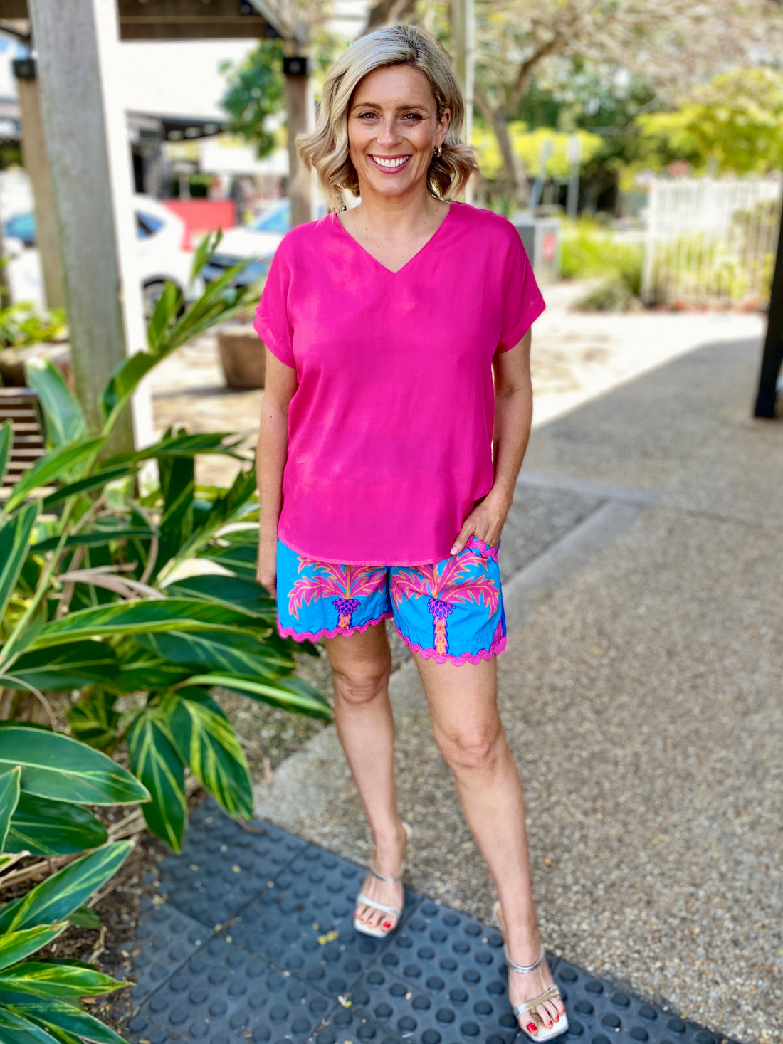 Lux Top – Hot Pink