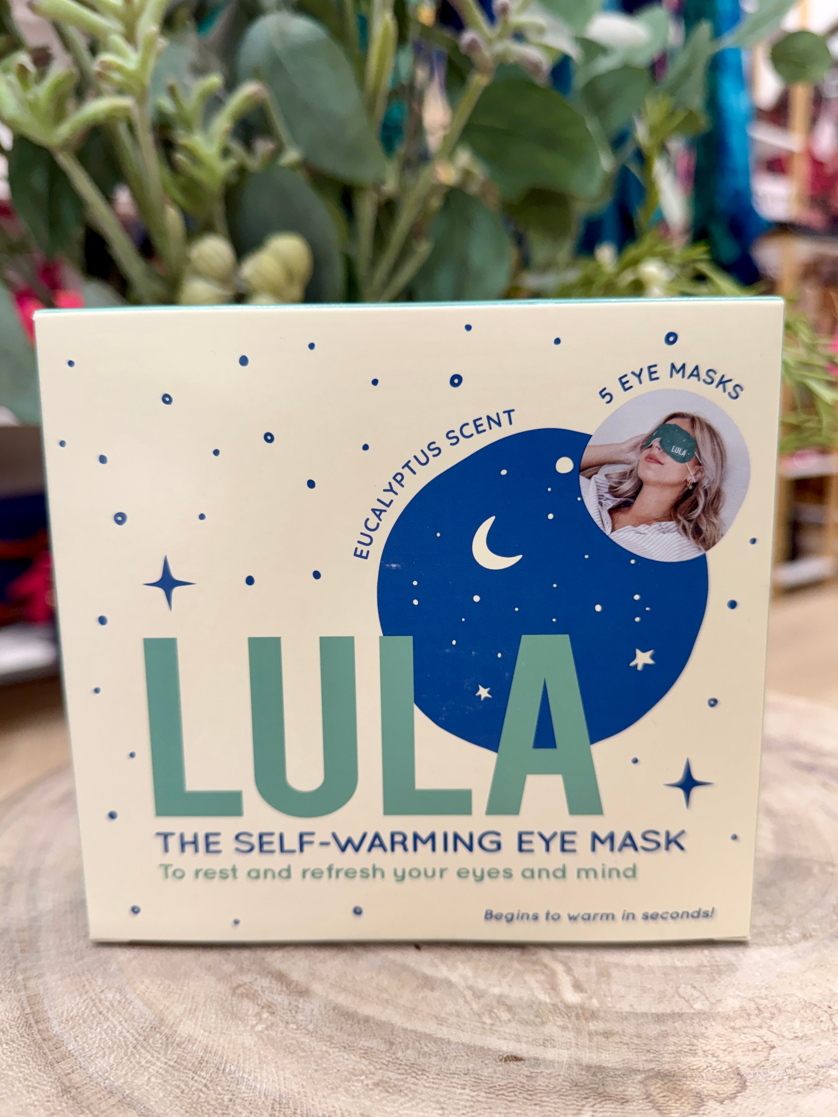 LULA SELF-WARMING EYE MASK (5 MASKS) - EUCALYPTUS