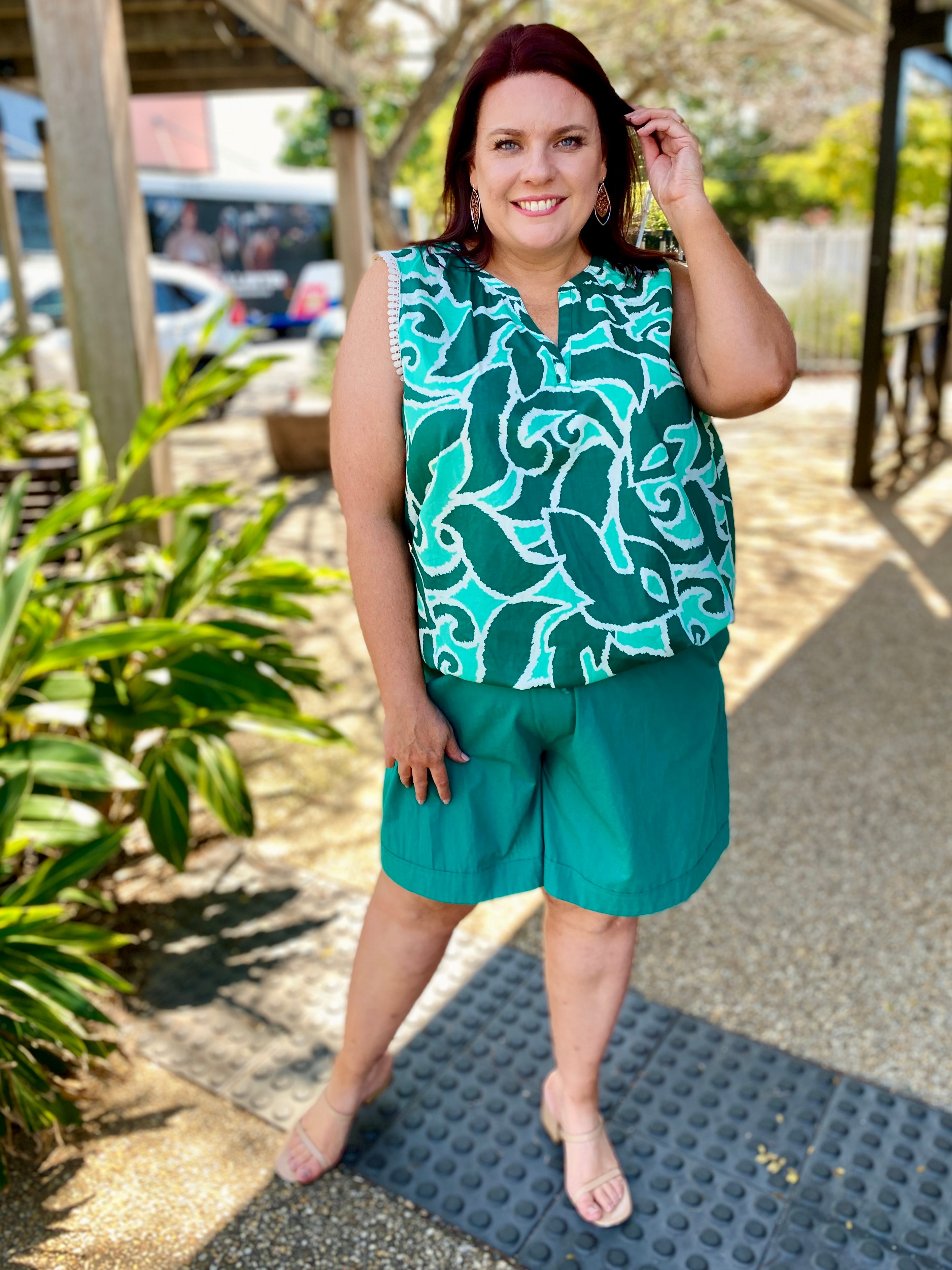 Santos Short – Teal