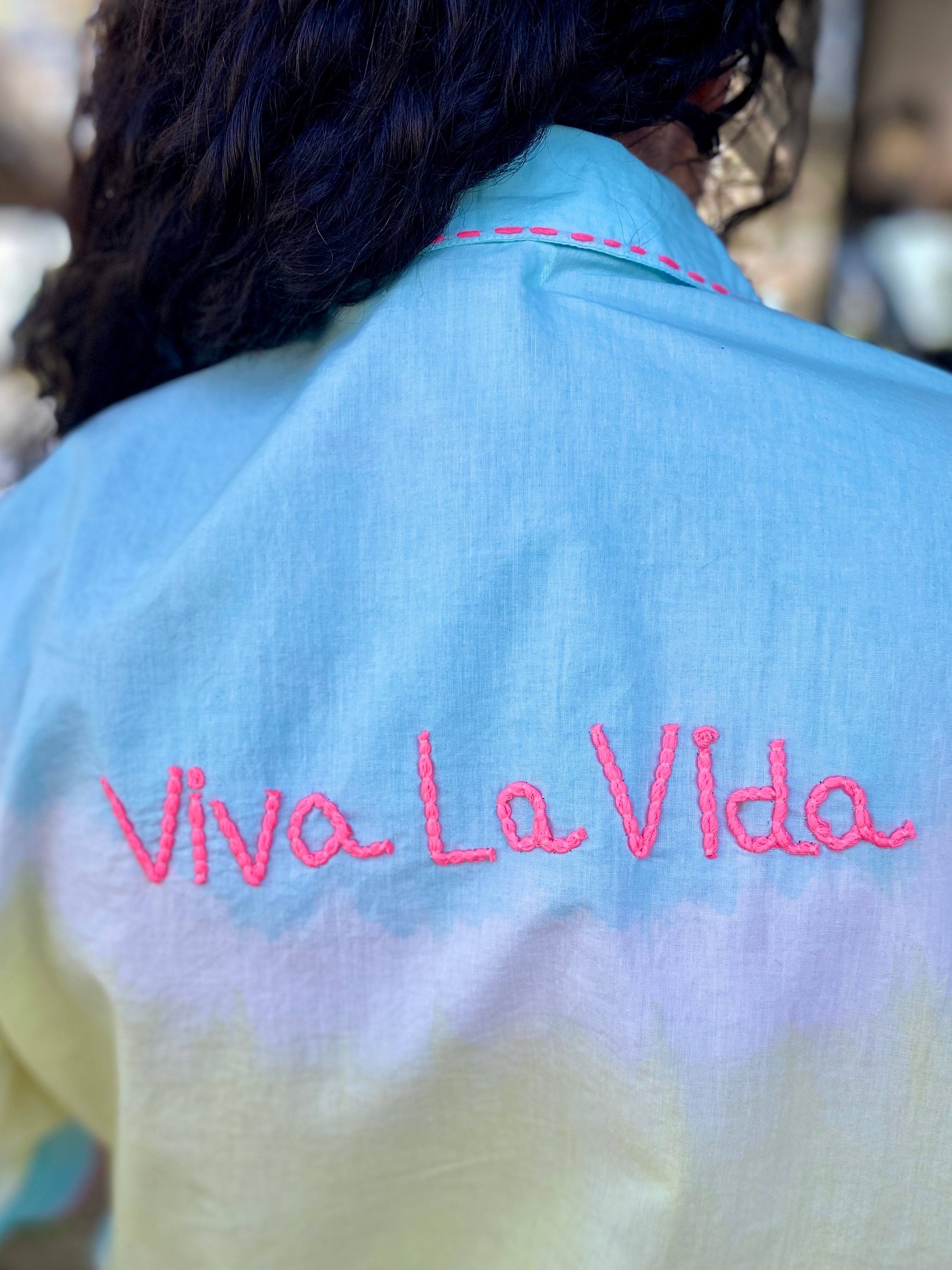 Palms Shirt – Blue