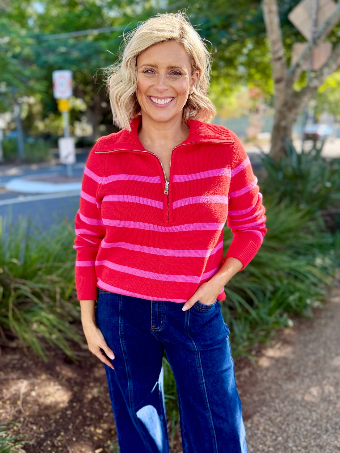 Paint Me Pink Knit