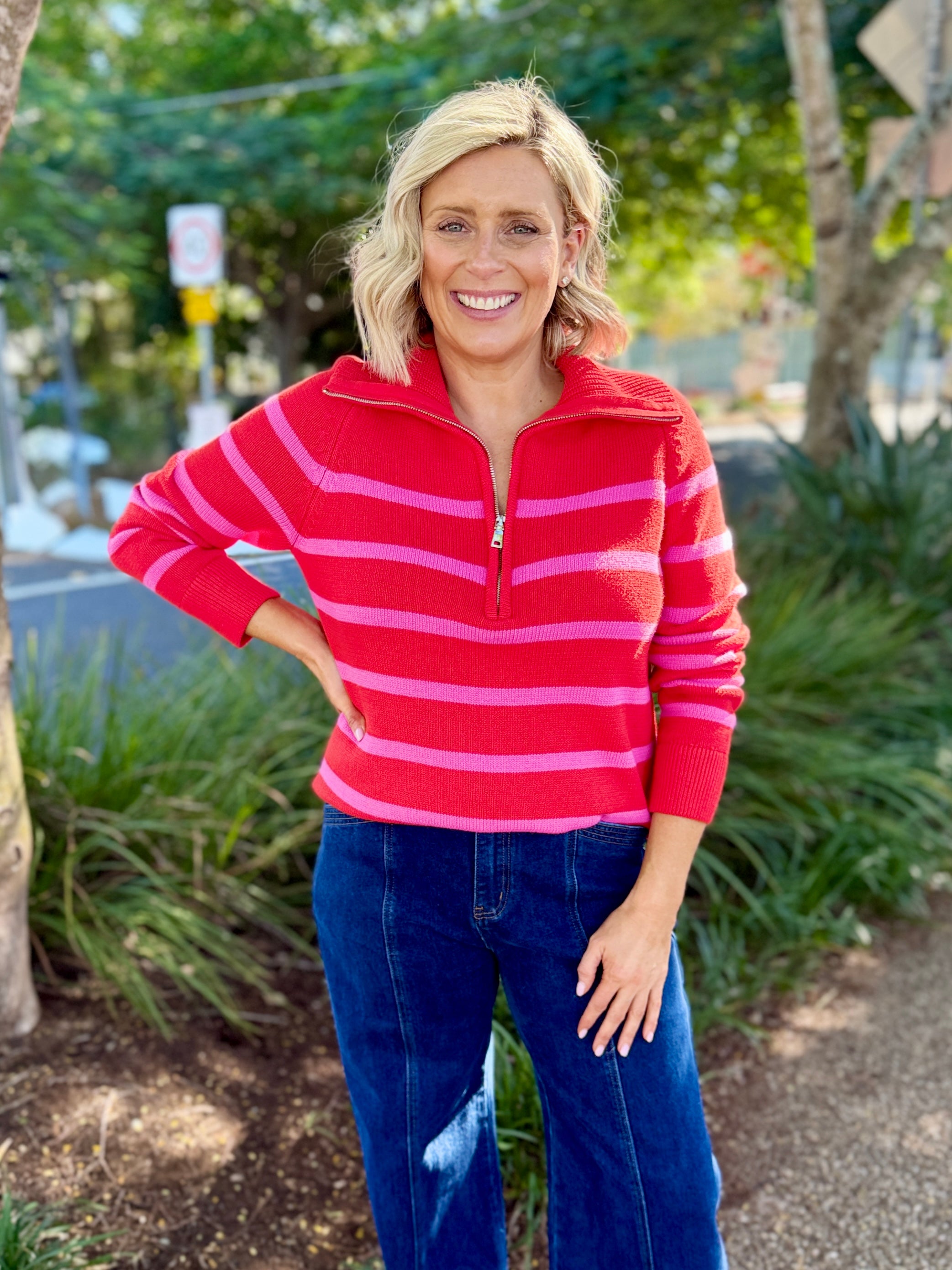 Paint Me Pink Knit