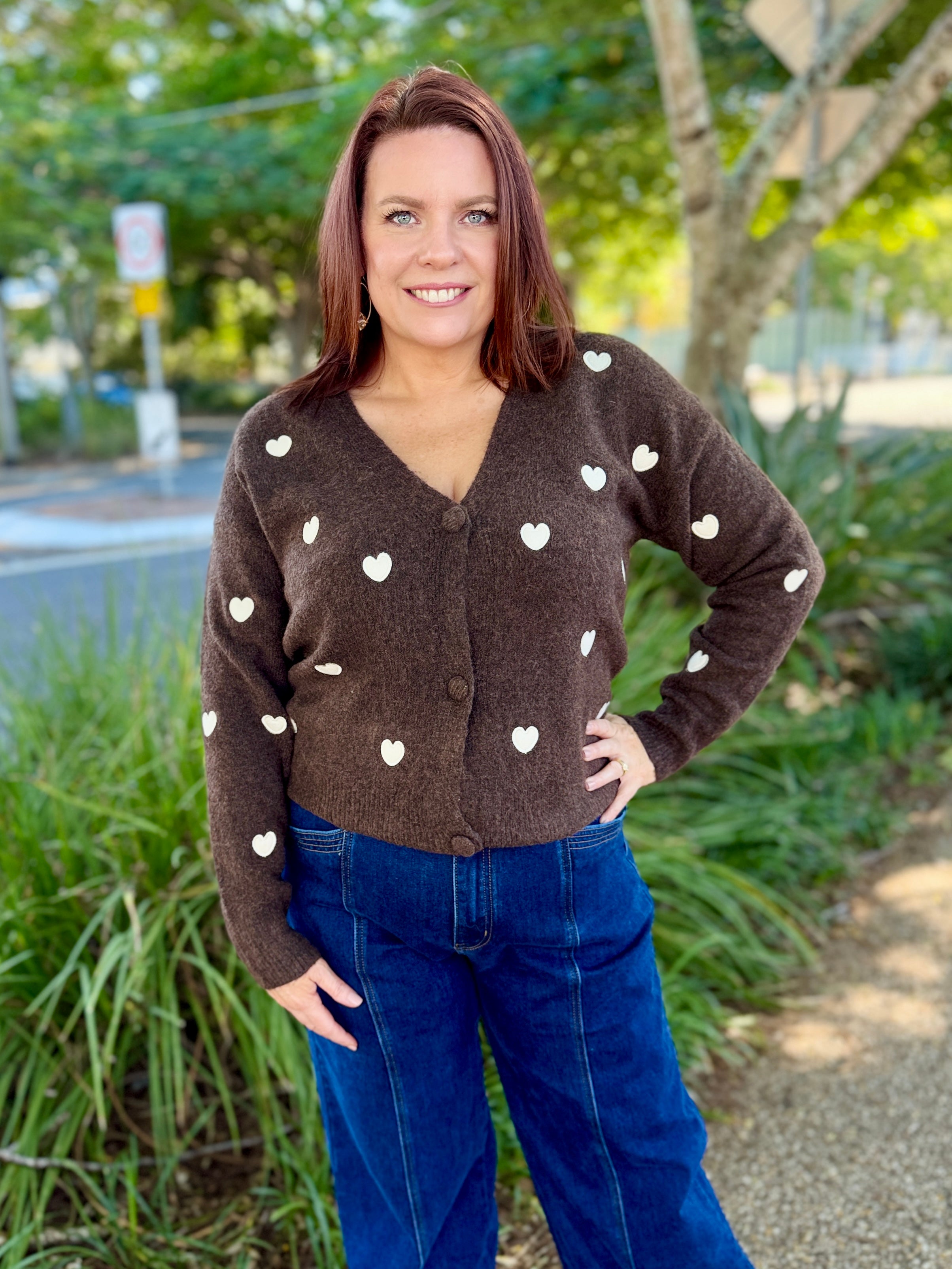 Grace Heart Cardigan