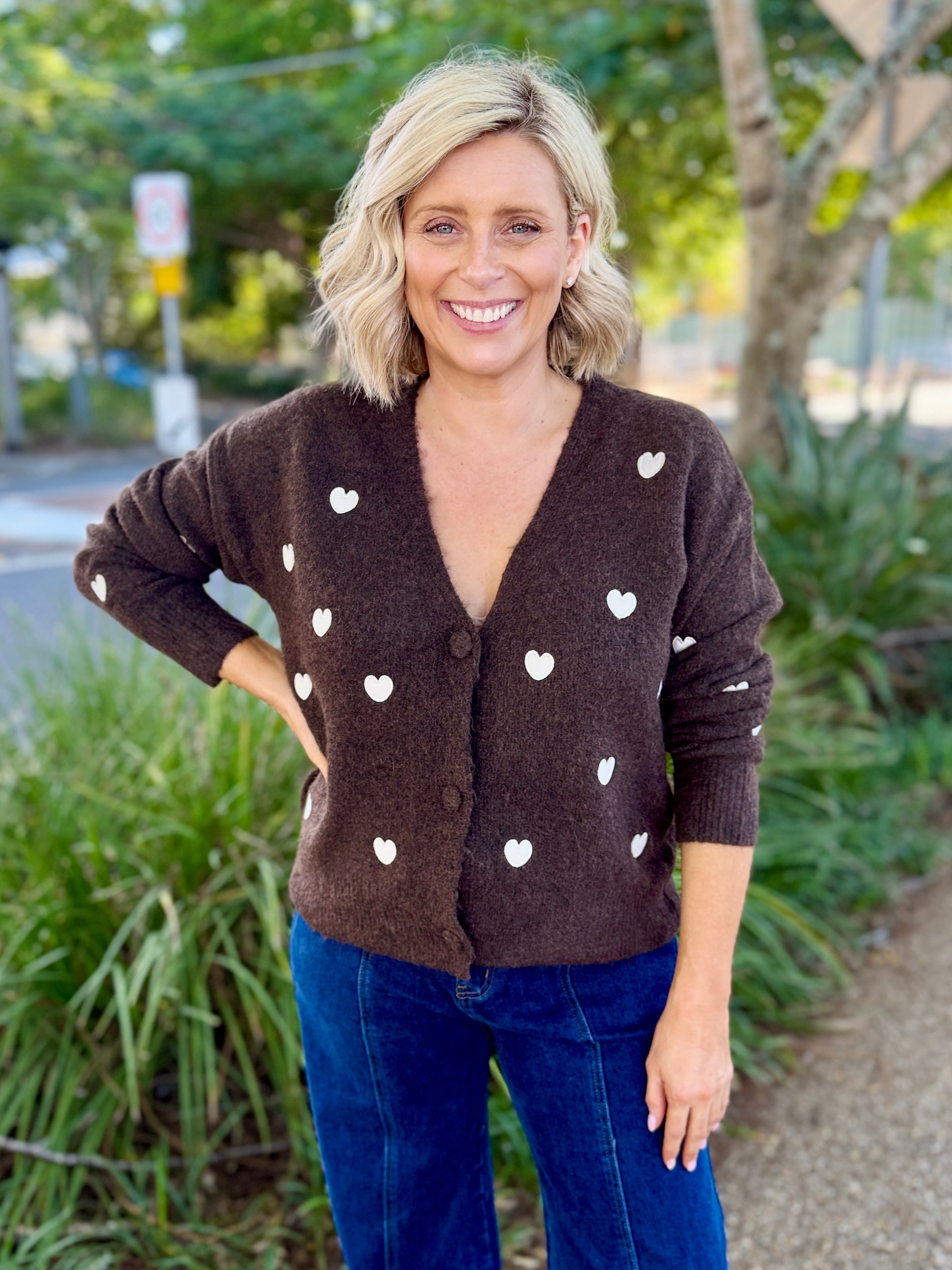 Grace Heart Cardigan