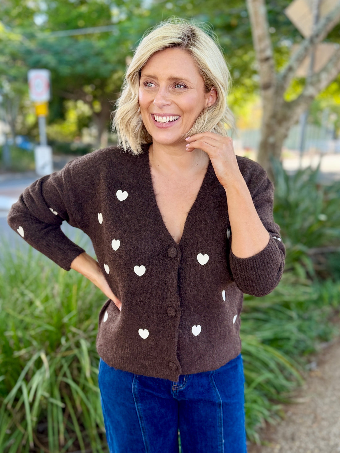 Grace Heart Cardigan
