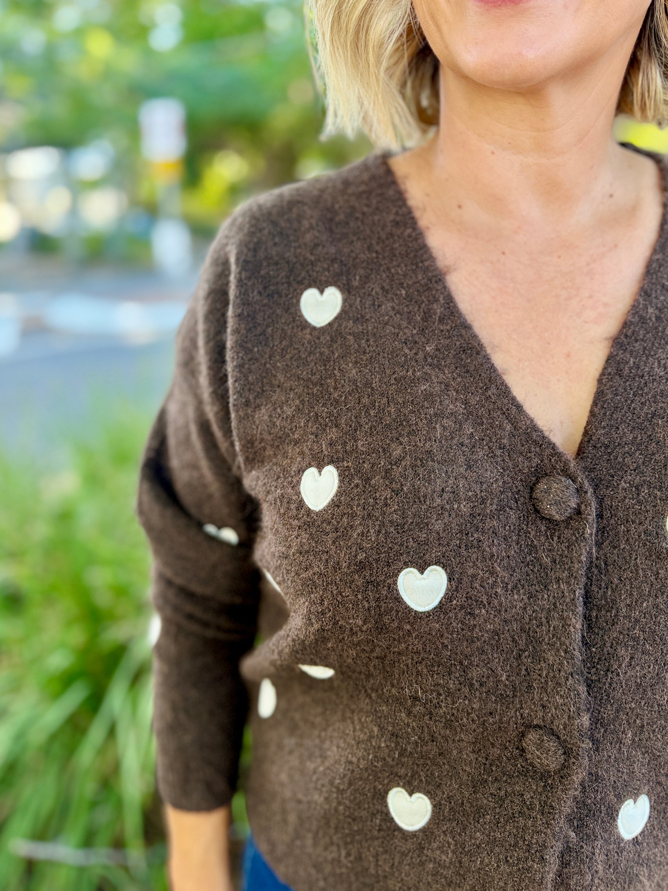 Grace Heart Cardigan