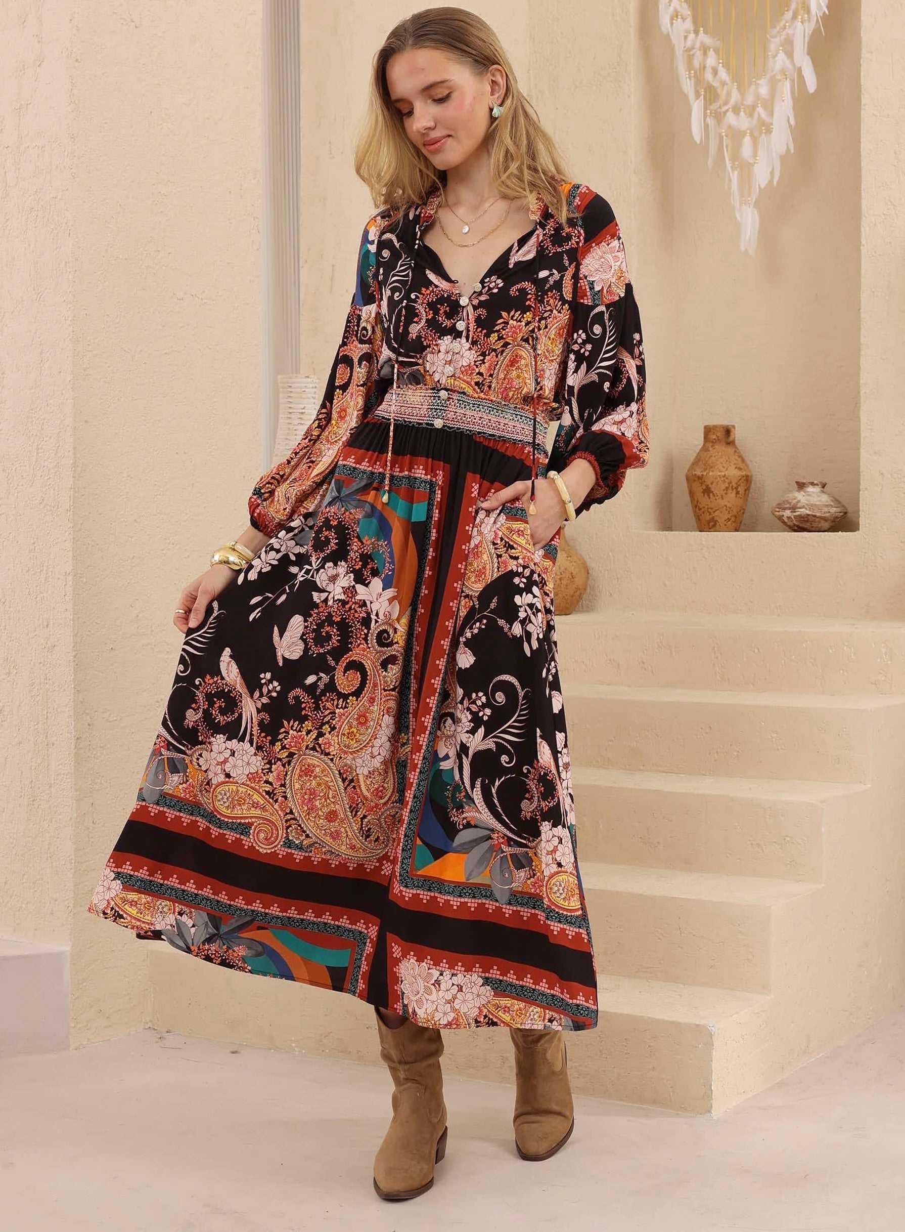 Noir Maxi Dress