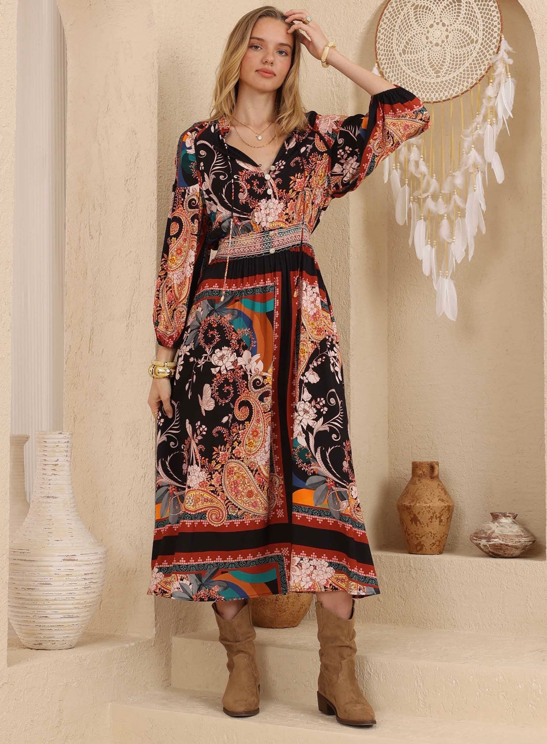 Noir Maxi Dress