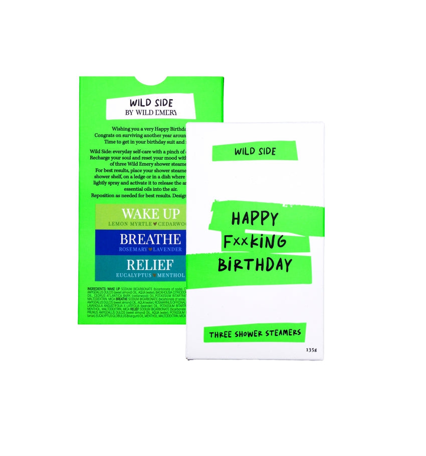 Happy Birthday - Shower Steamer - Three Pack
