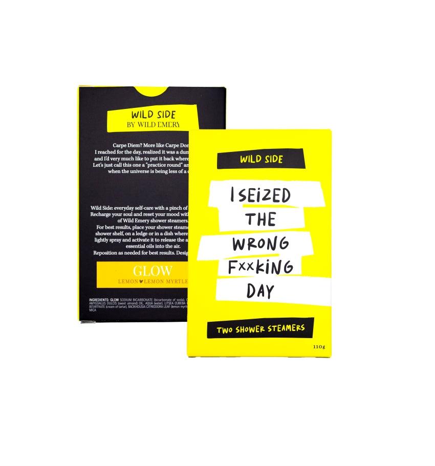 I Seized The Wrong Day- Shower Steamer - Two Pack