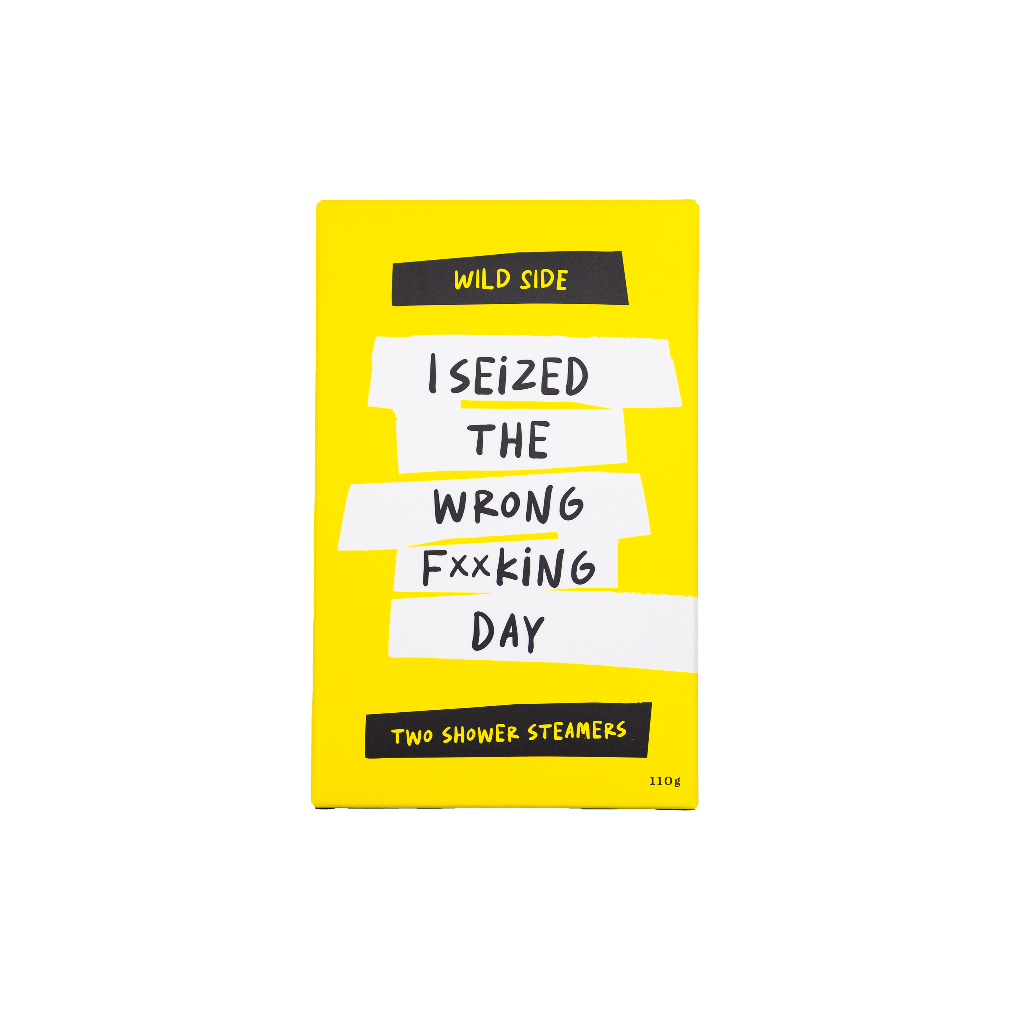 I Seized The Wrong Day- Shower Steamer - Two Pack