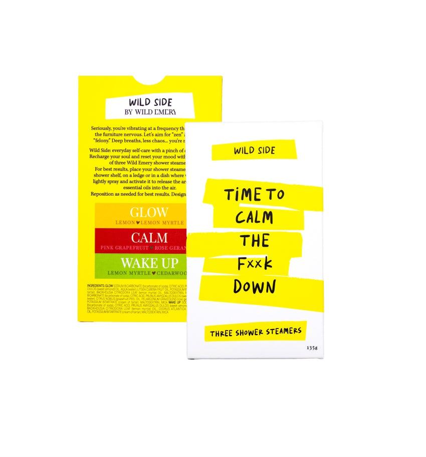 Time To Calm Down - Shower Steamer - Three Pack