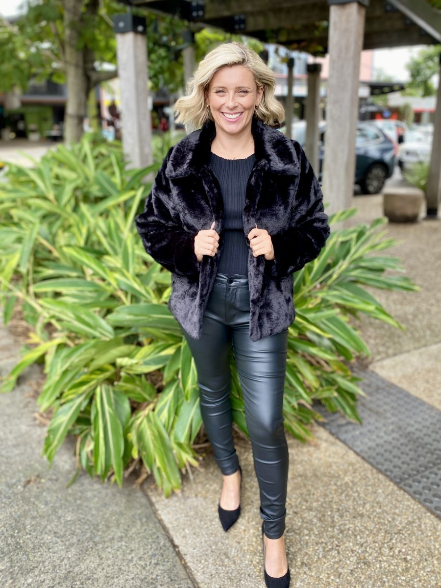 Jennifer Wet Look Pant