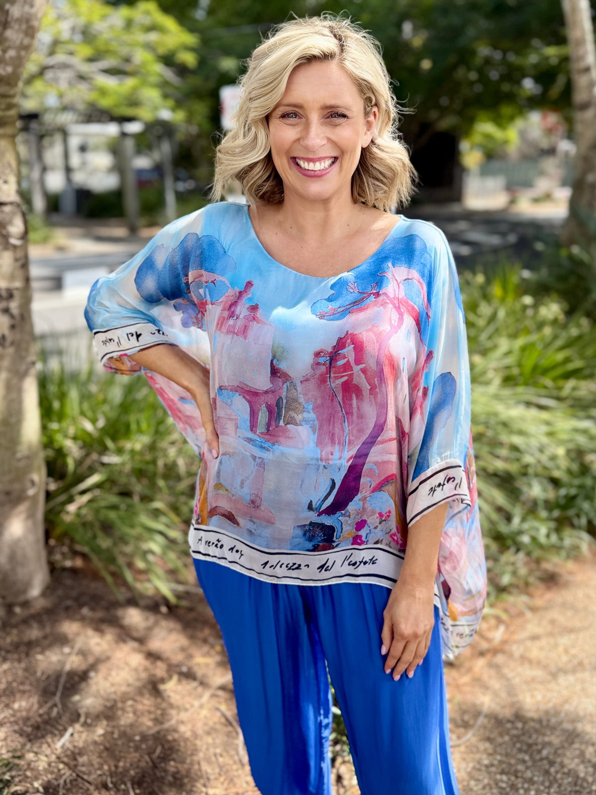 Venus Top – Blue Artscape