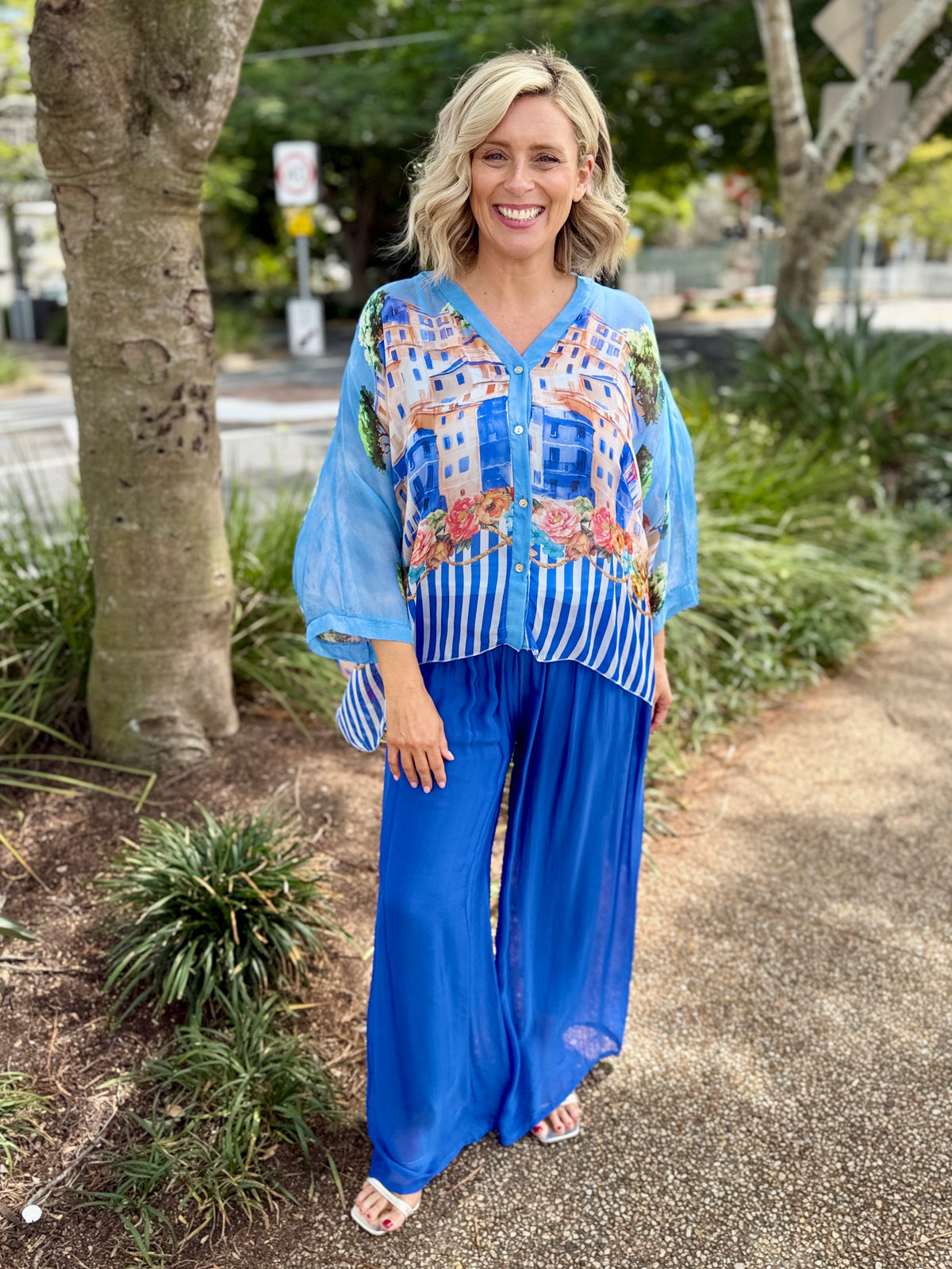 Venus Top – Blue Artscape