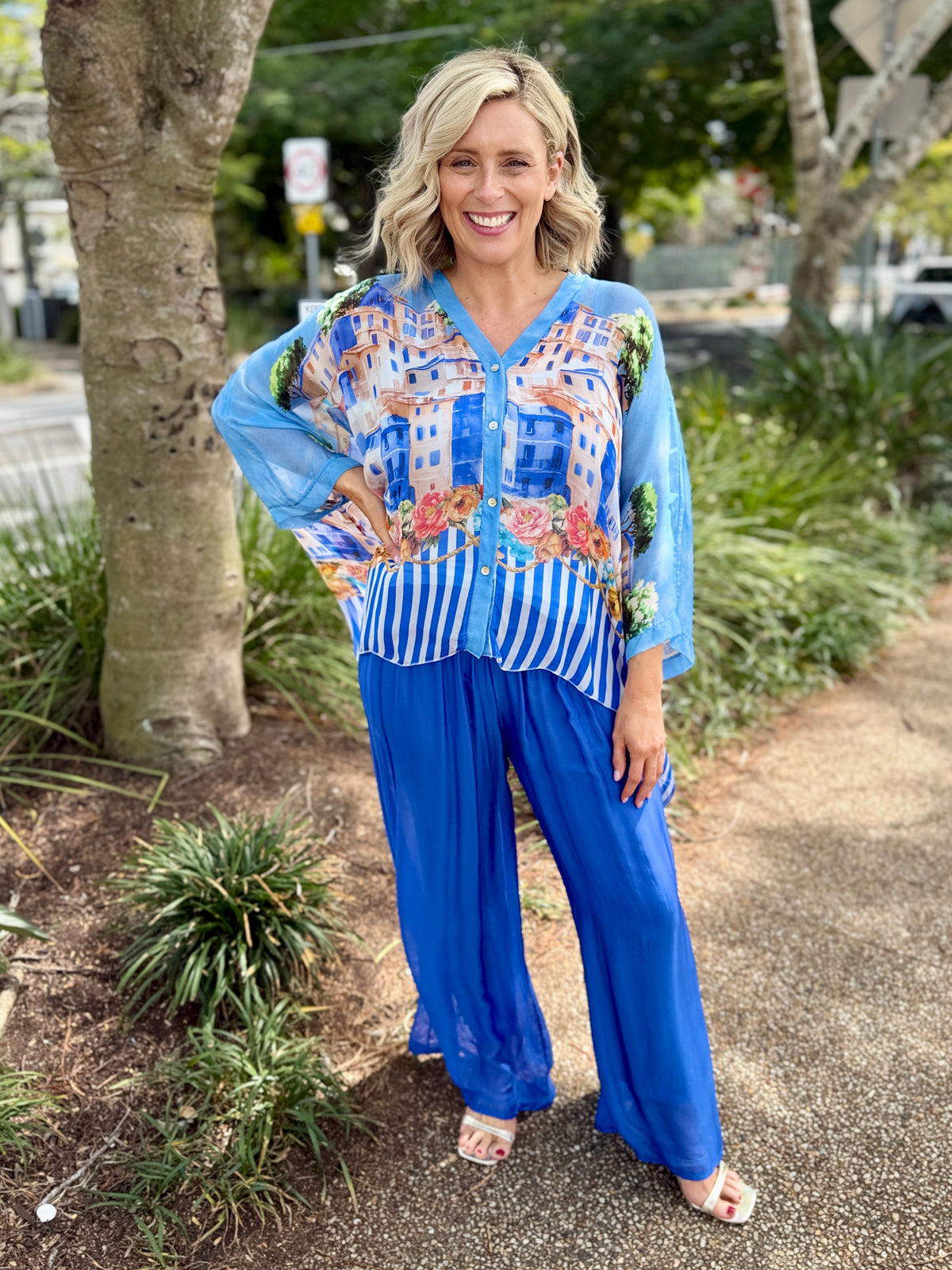 Venus Top – Blue Artscape