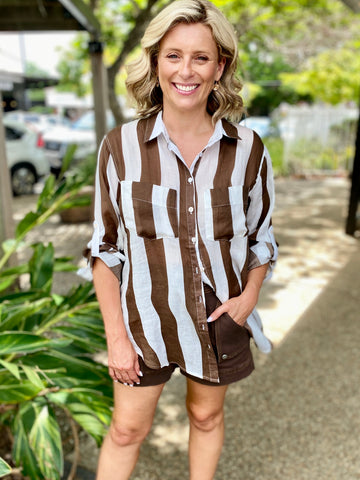 Raven Shirt – Choc