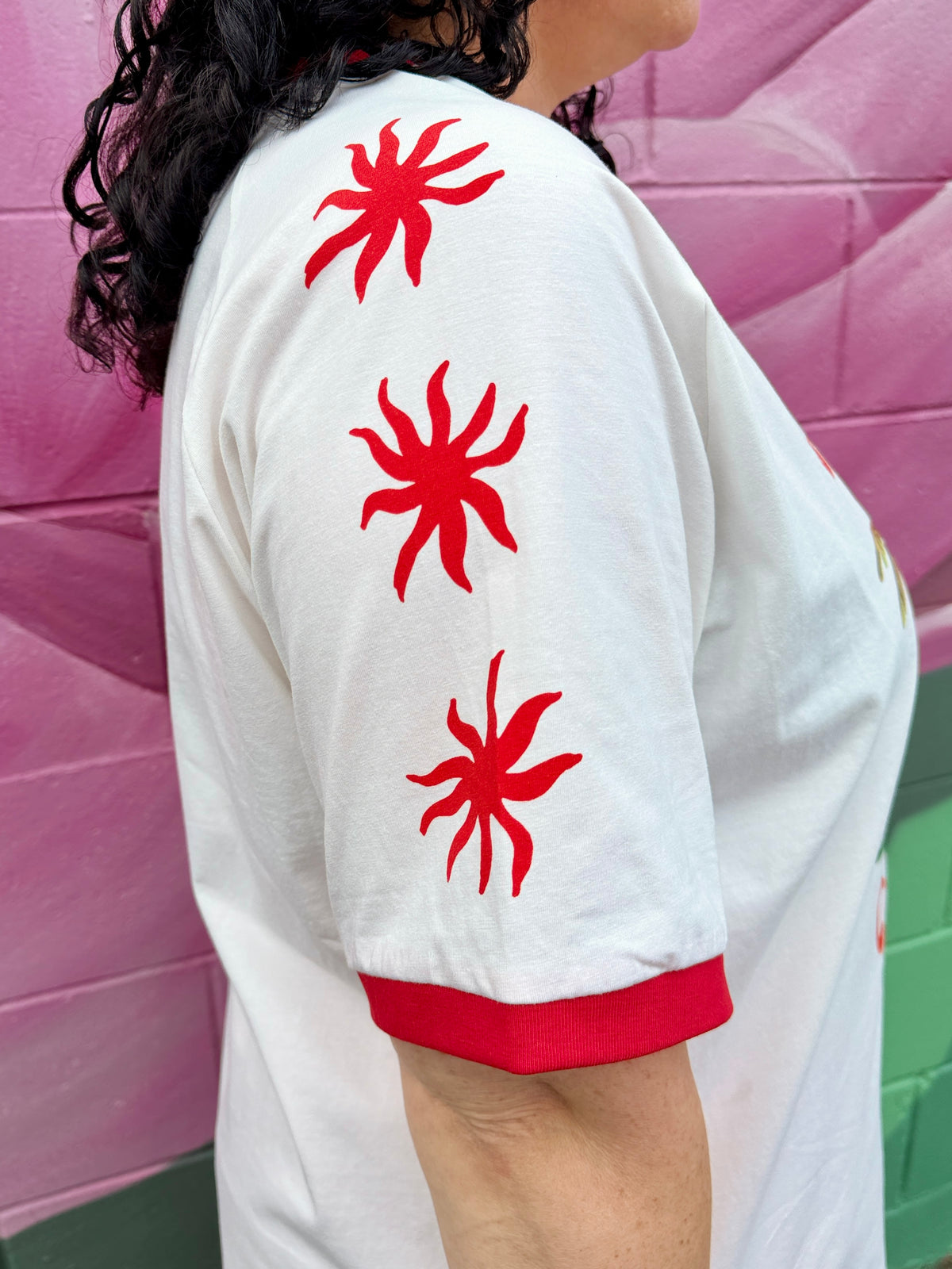 Margs Cowgirl Tee - White