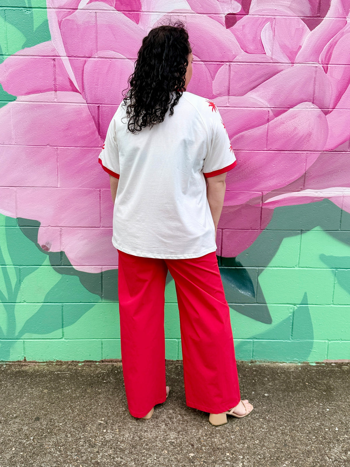 Margs Cowgirl Tee - White