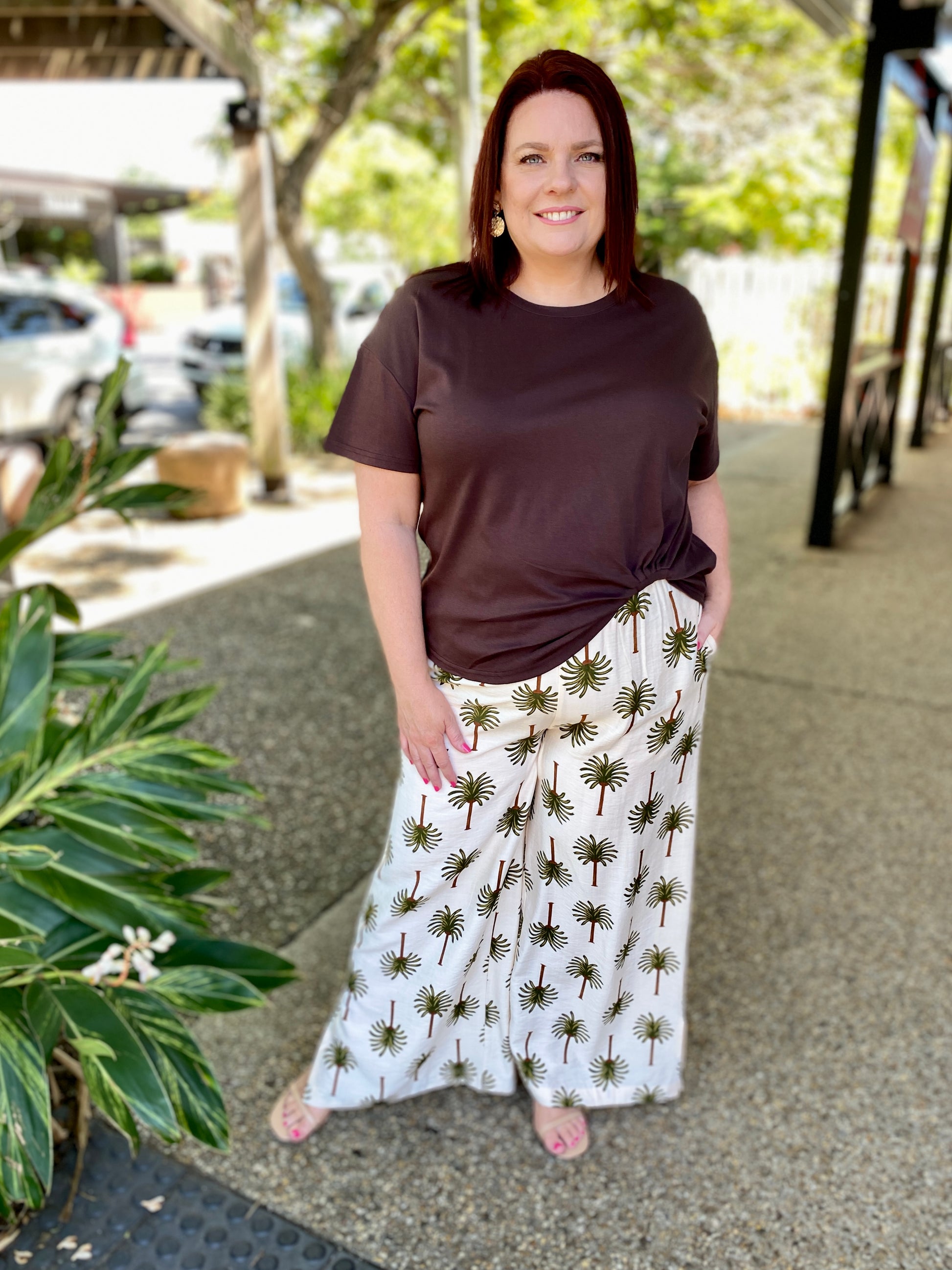 Wynona Tee – Choc