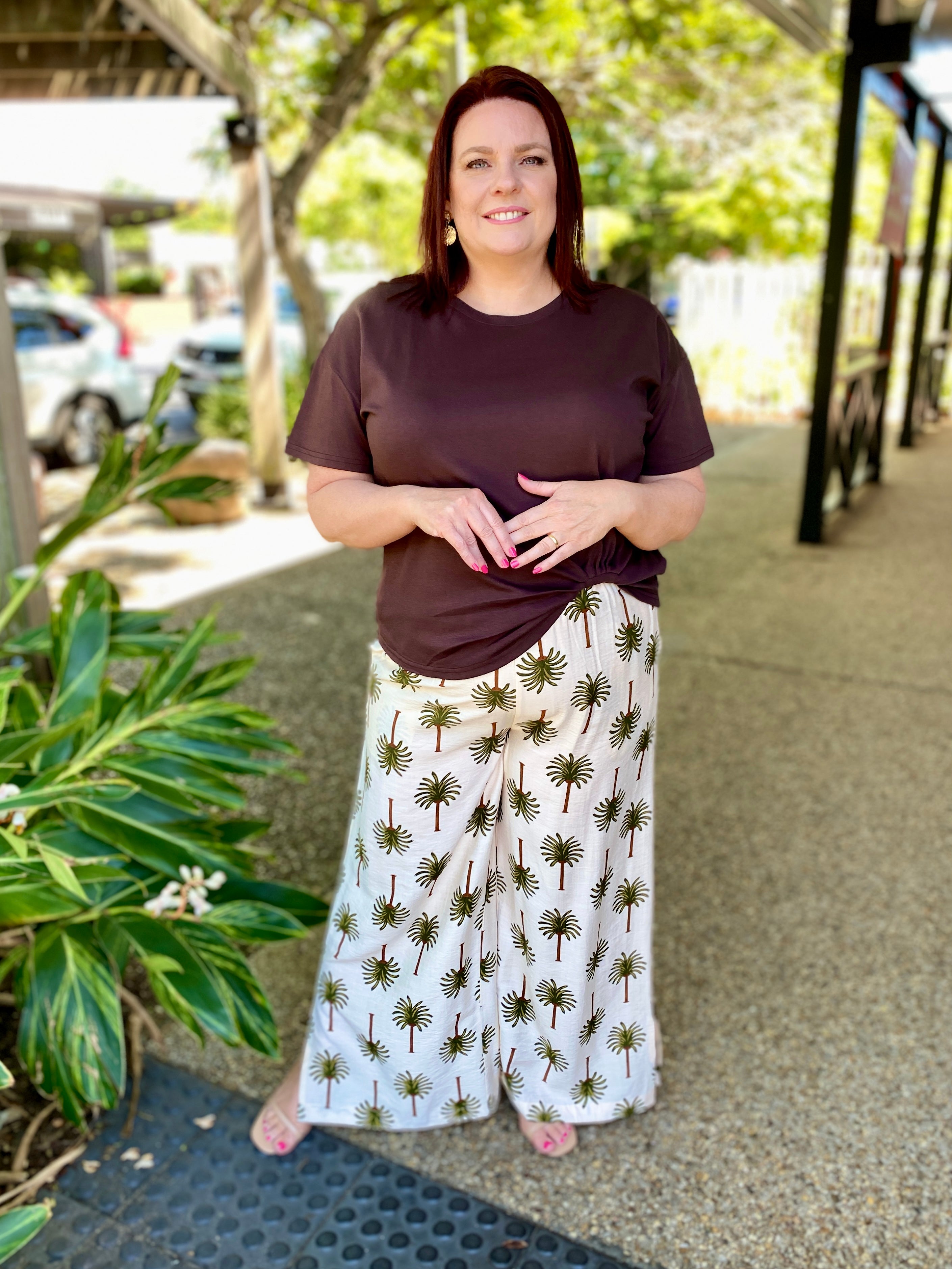 Wynona Tee – Choc