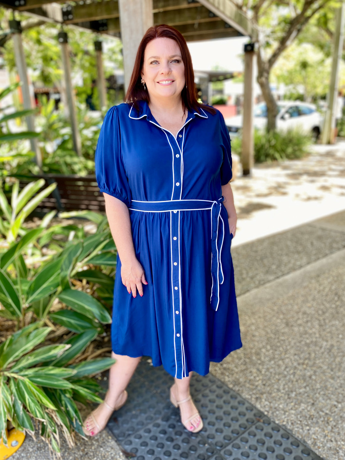 Rio Dress – Navy