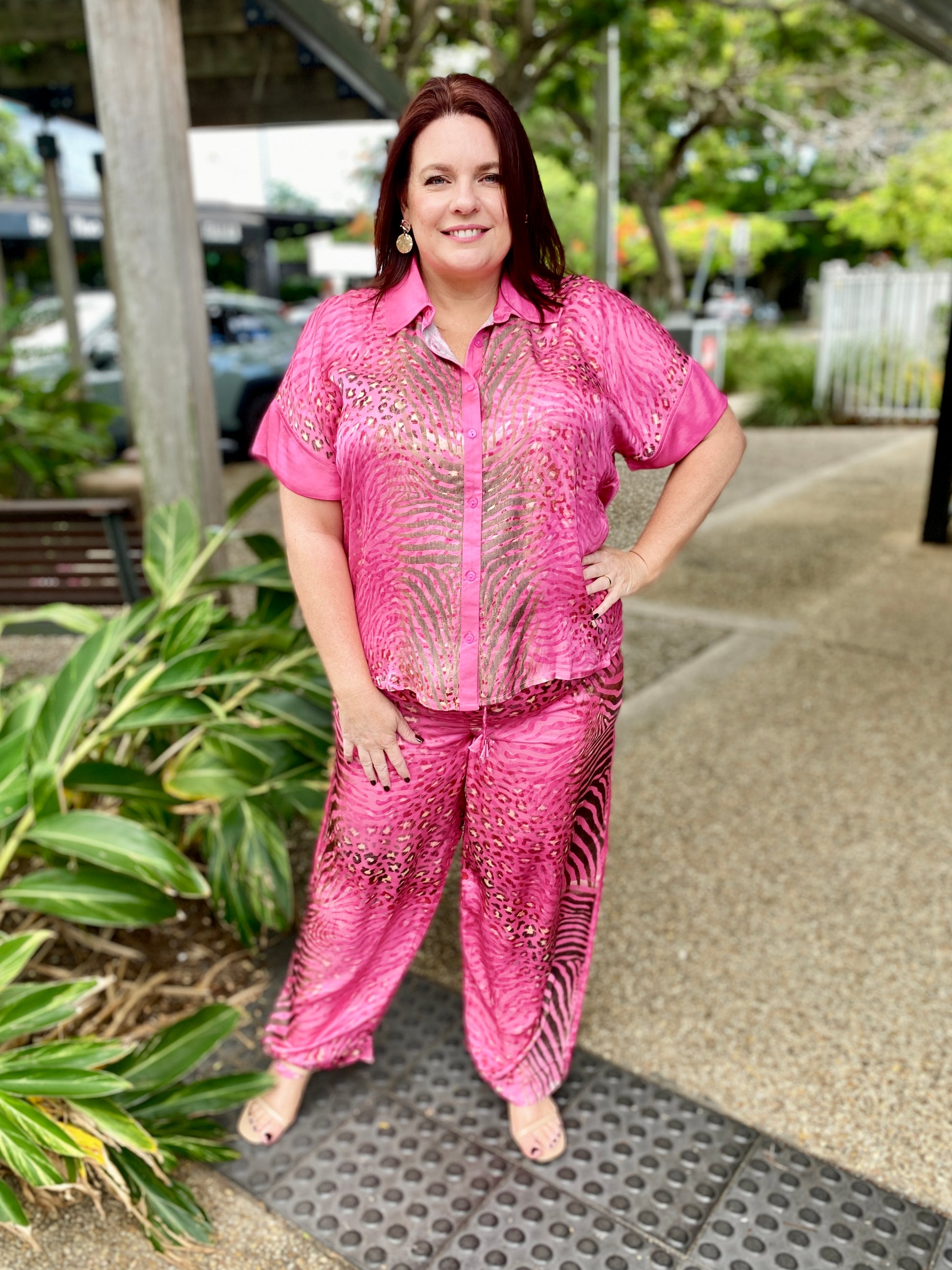 Maasai Pant – Fuschia