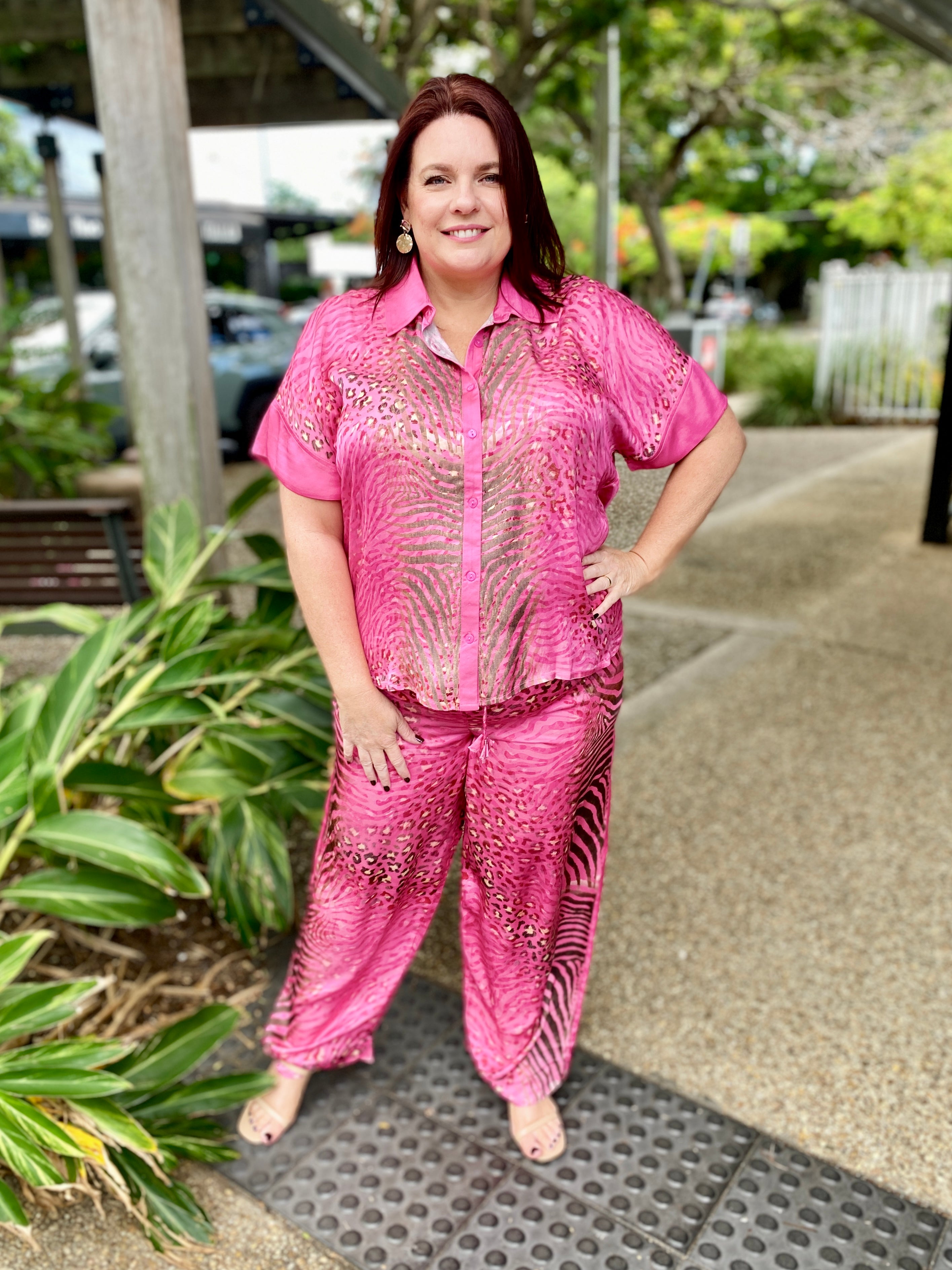 Maasai Pant – Fuschia