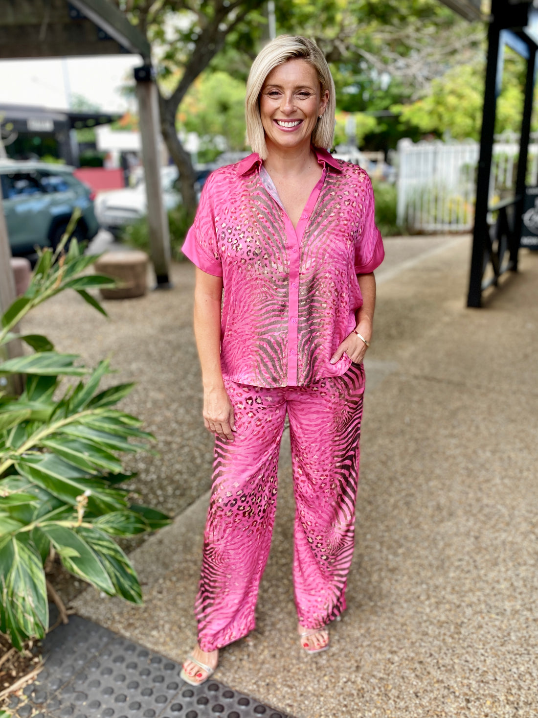 Maasai Pant – Fuschia