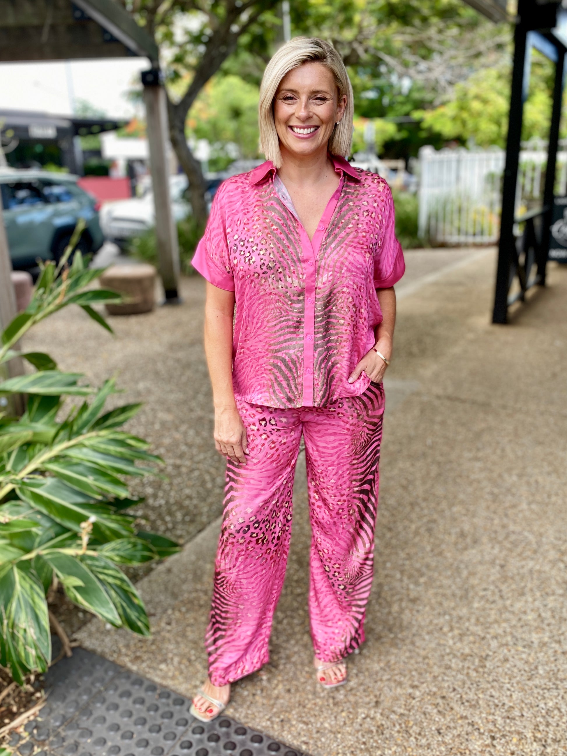Maasai Pant – Fuschia