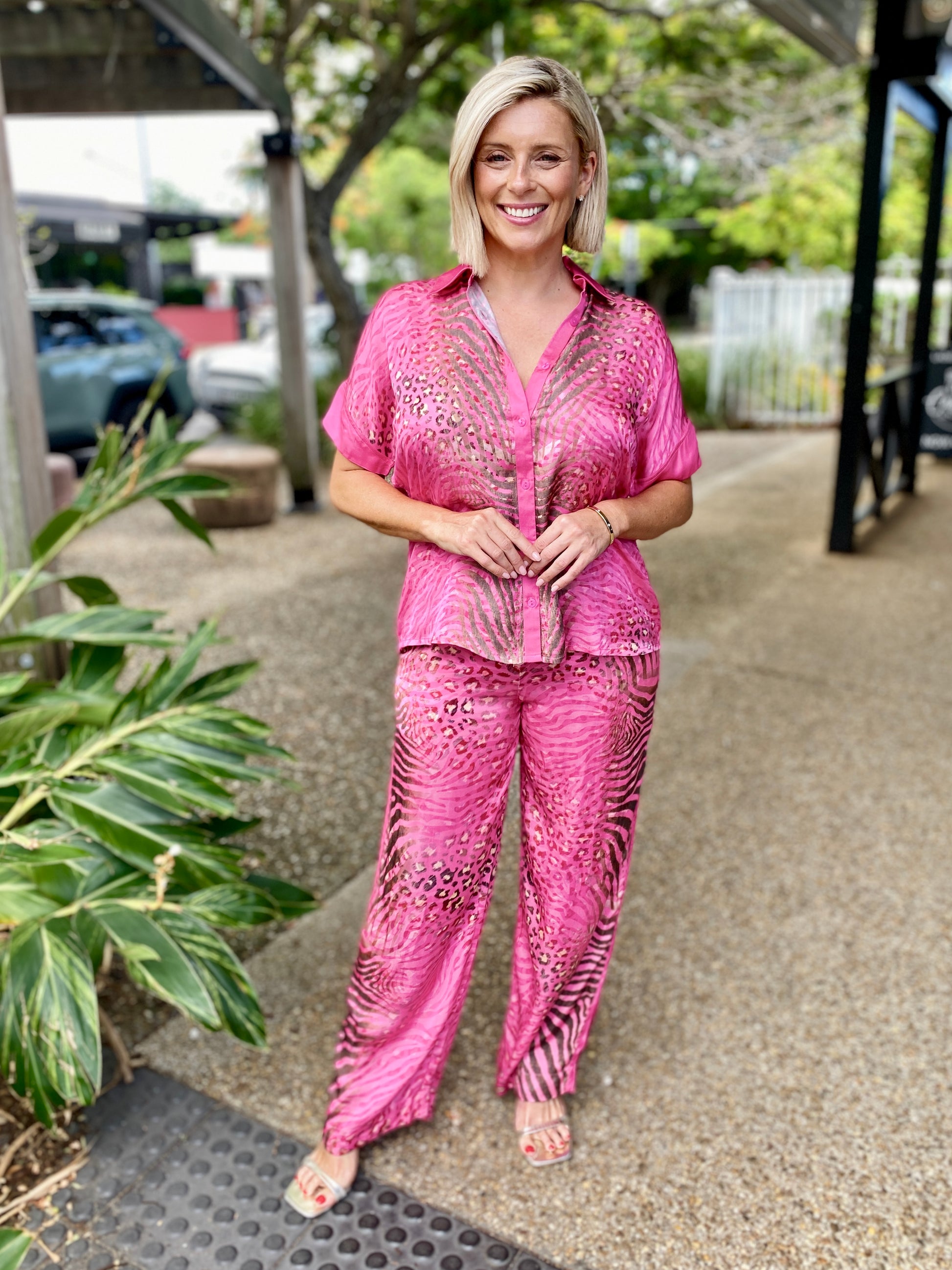 Maasai Pant – Fuschia