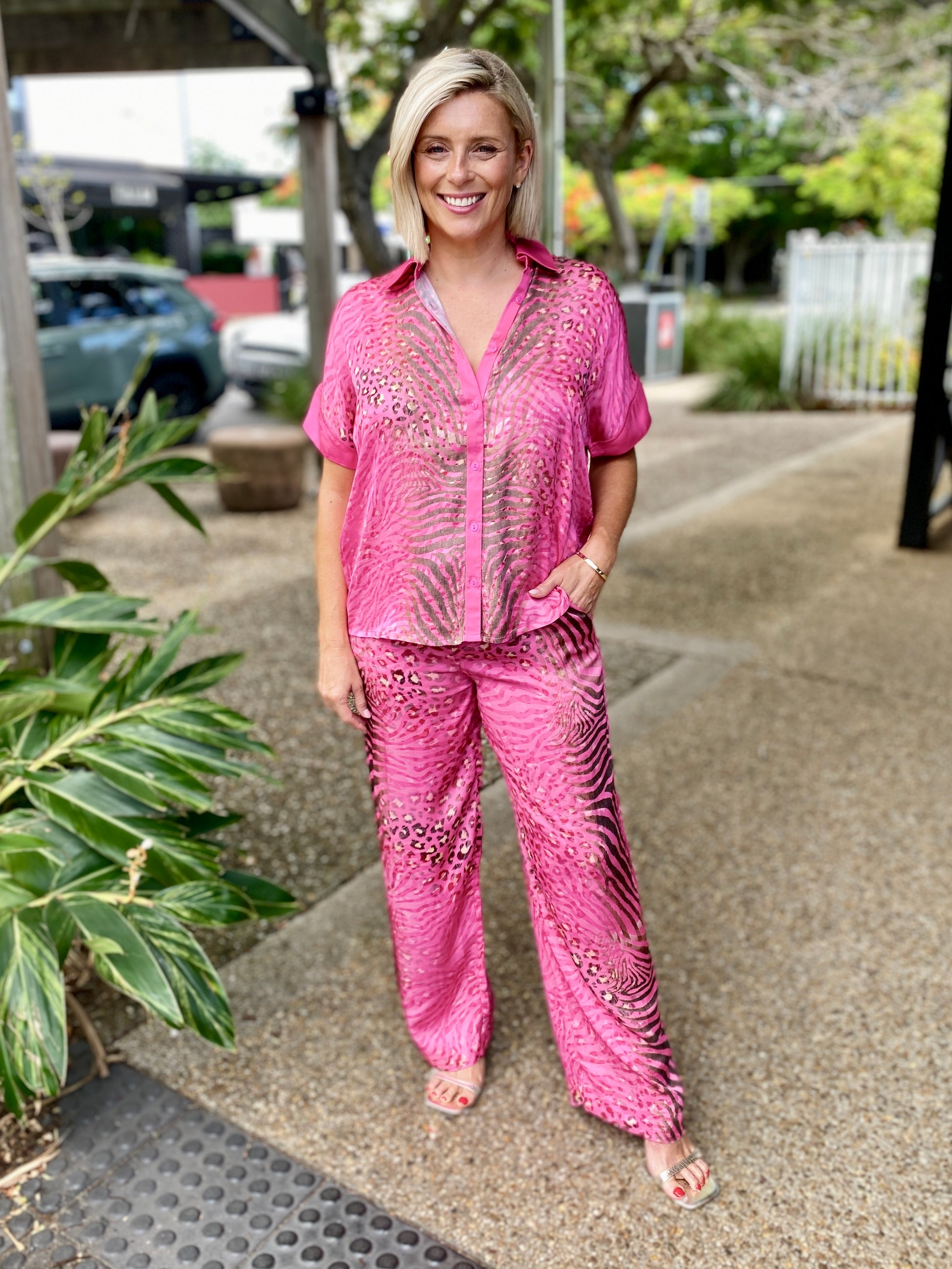 Maasai Pant – Fuschia