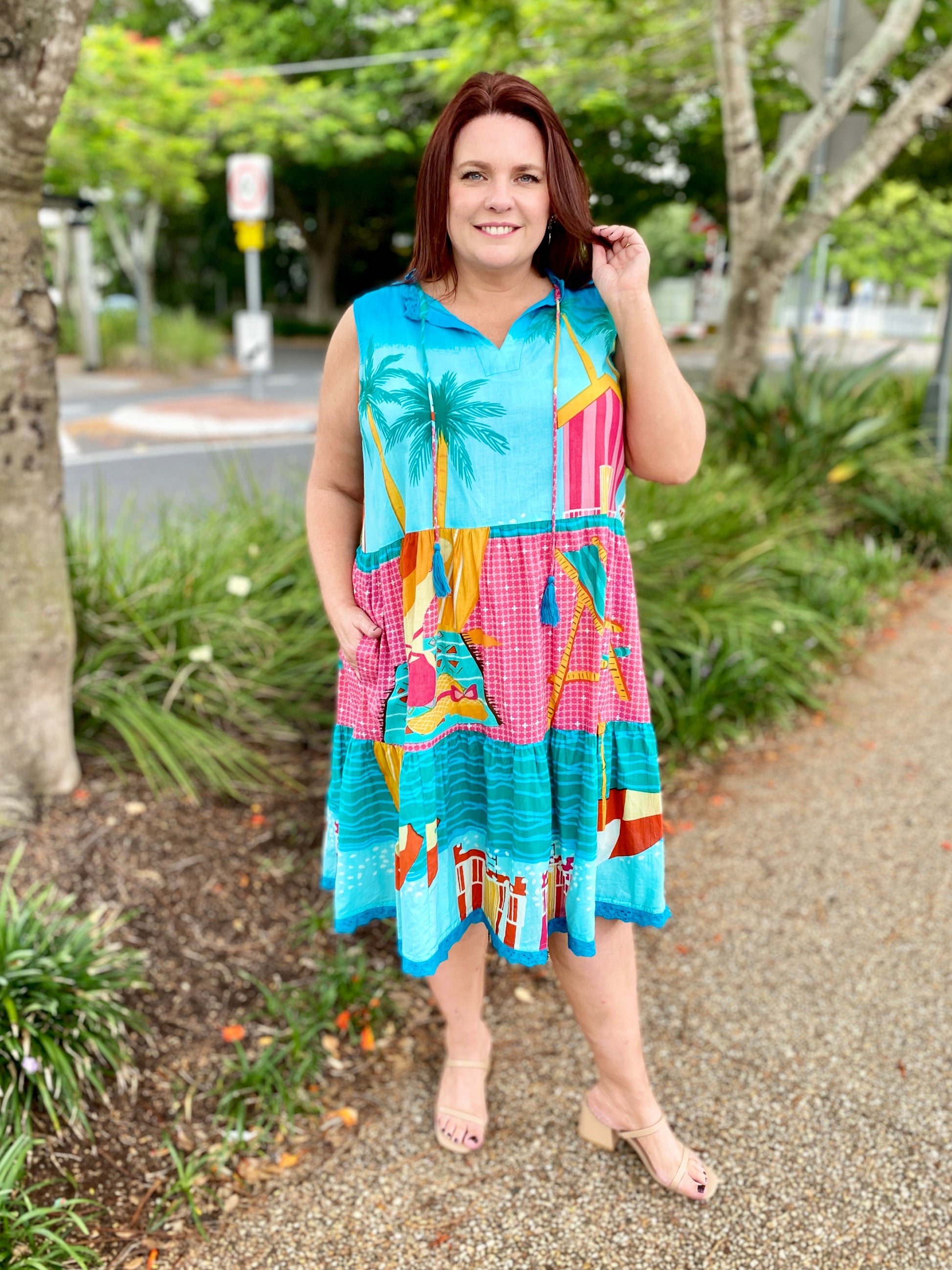 Seraphina S/Less Dress – Mist
