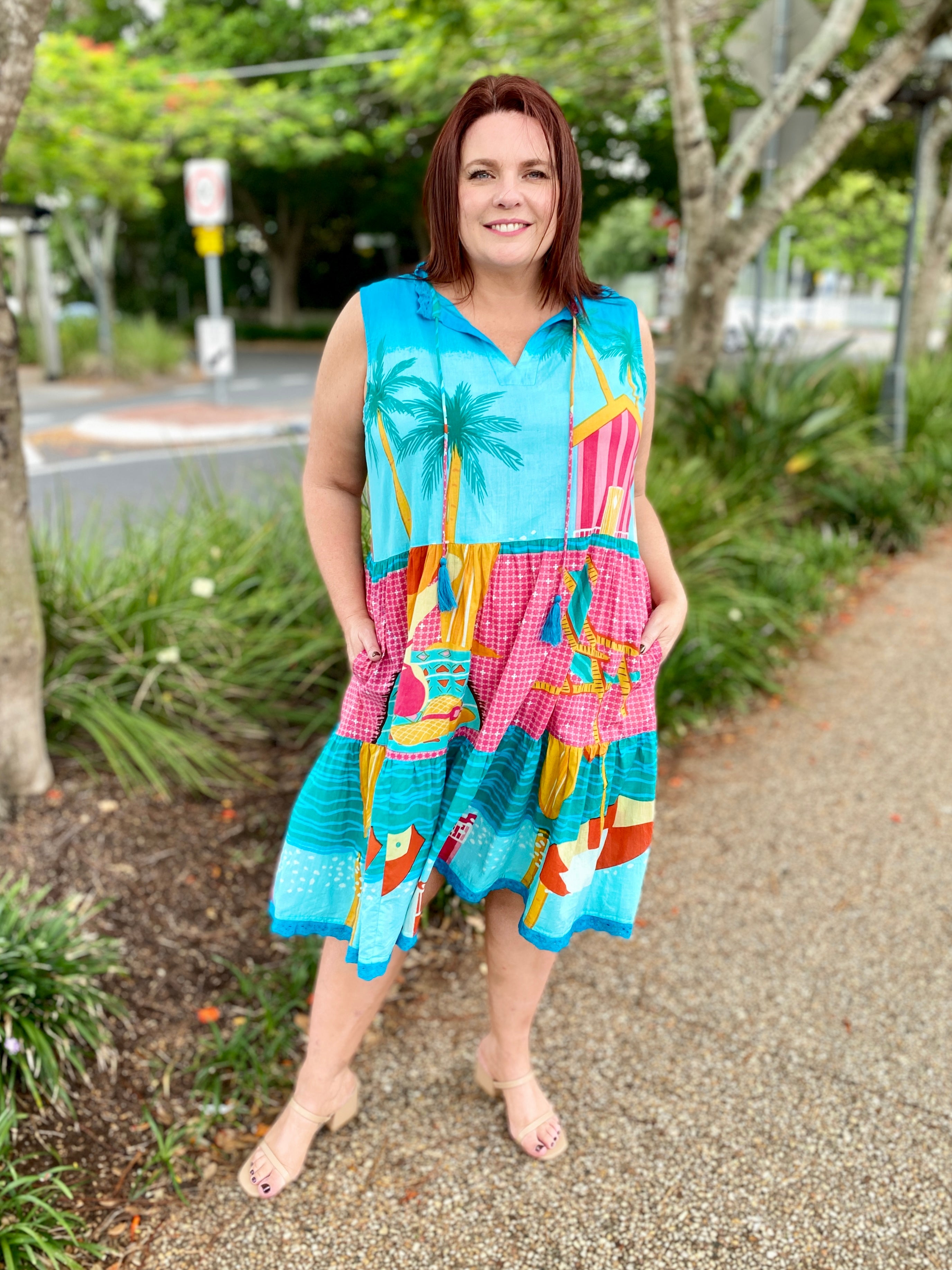 Seraphina S/Less Dress – Mist