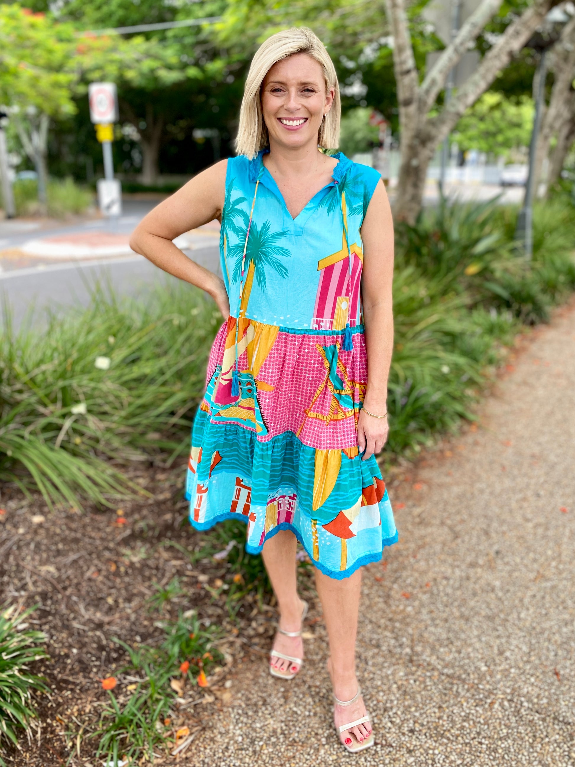 Seraphina S/Less Dress – Mist