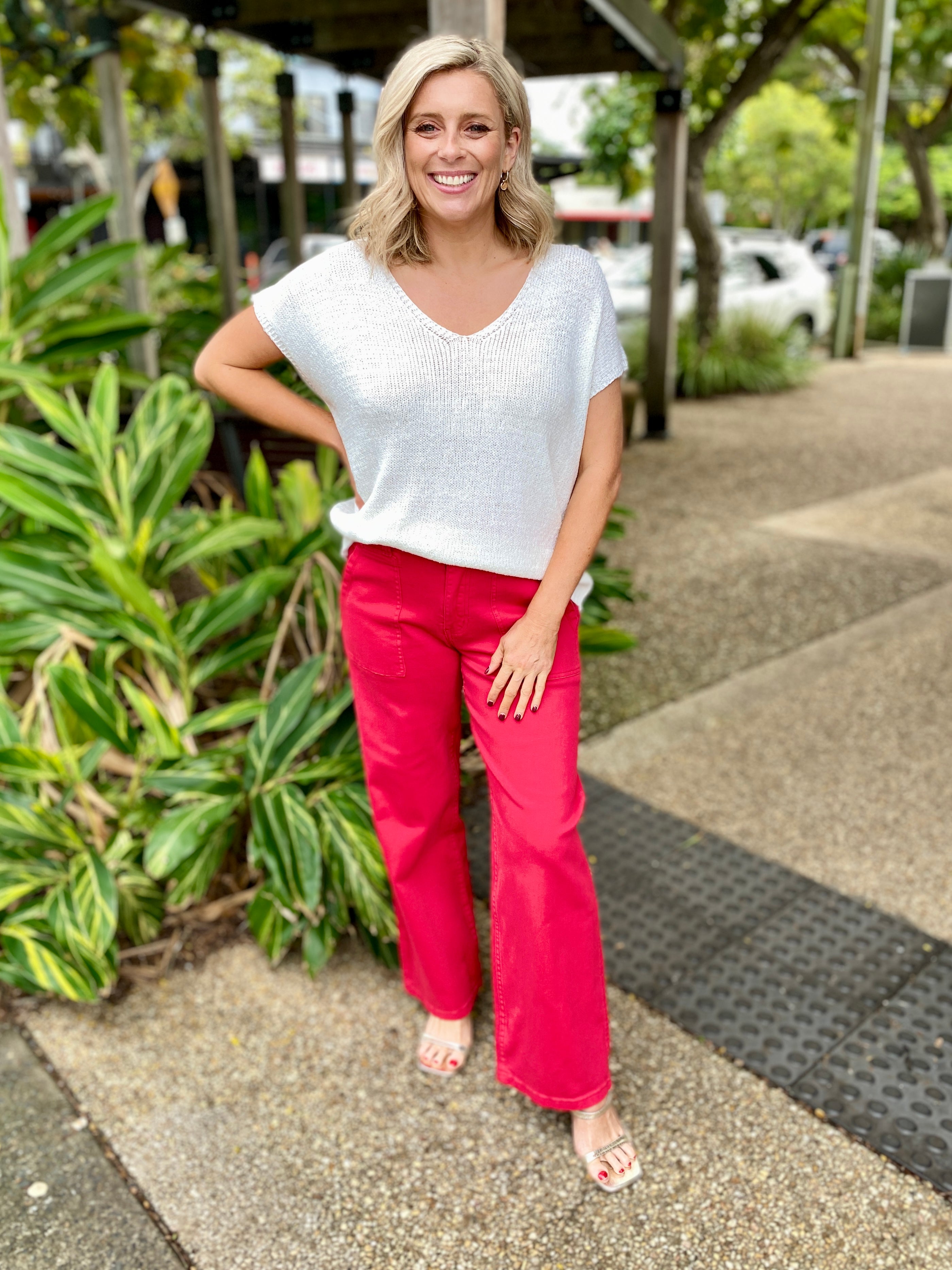 Hudson Jean – Red