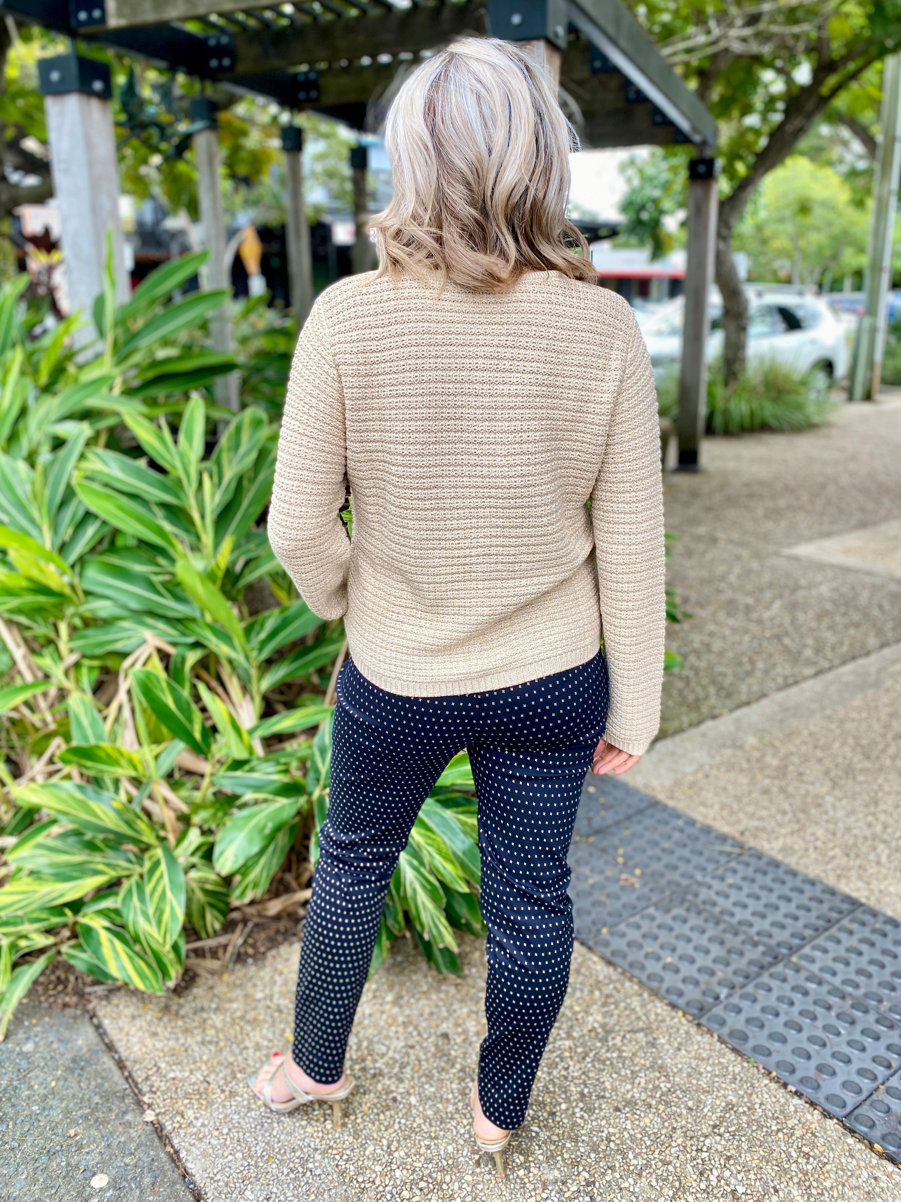 Milford Cardigan – Gold
