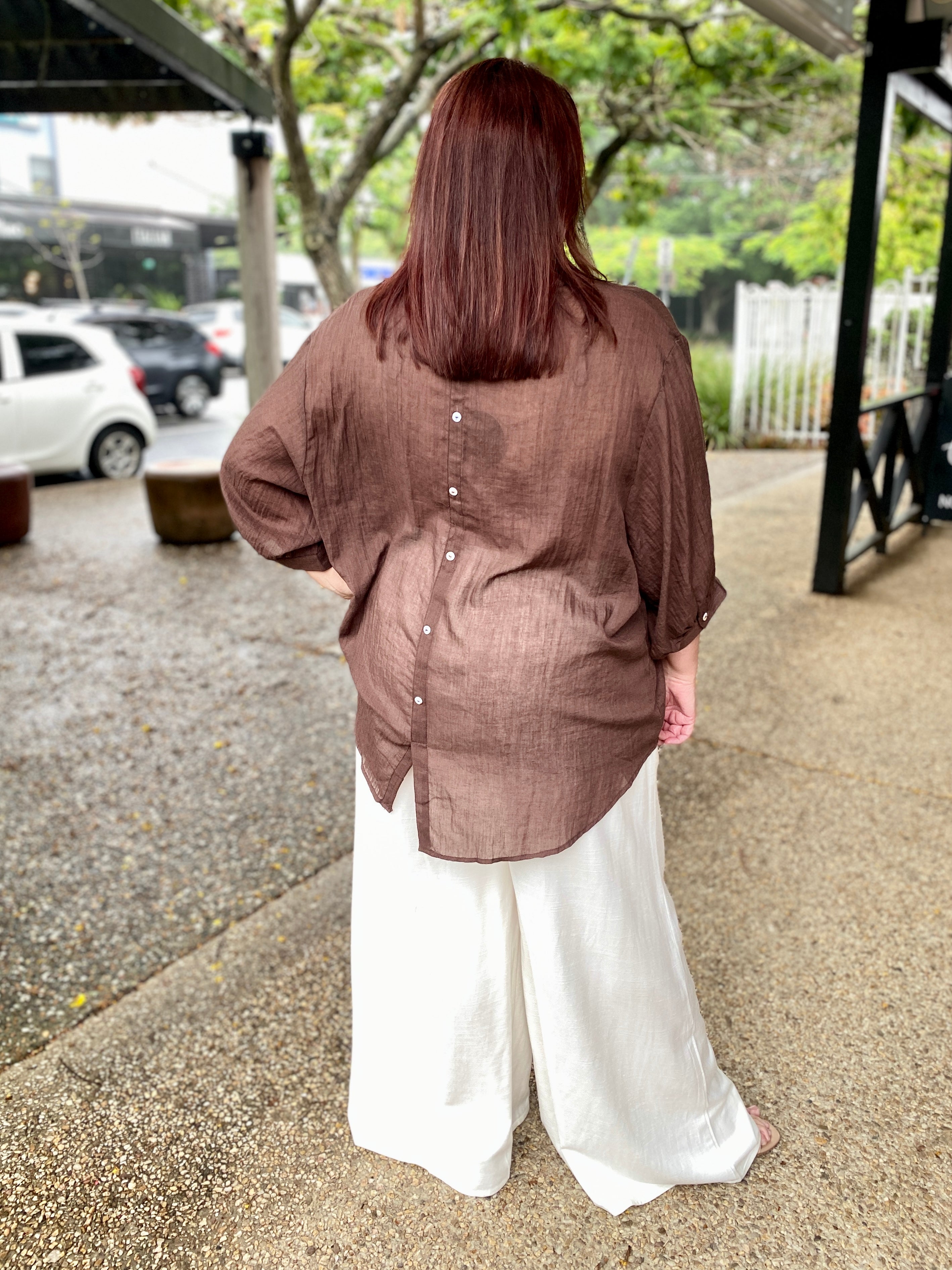 Jada Shirt – Choc