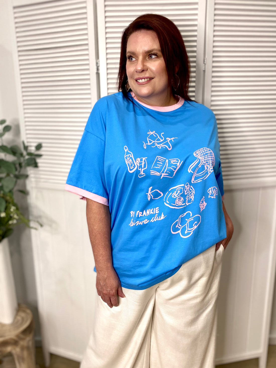 Leisure Club Tee – Blue