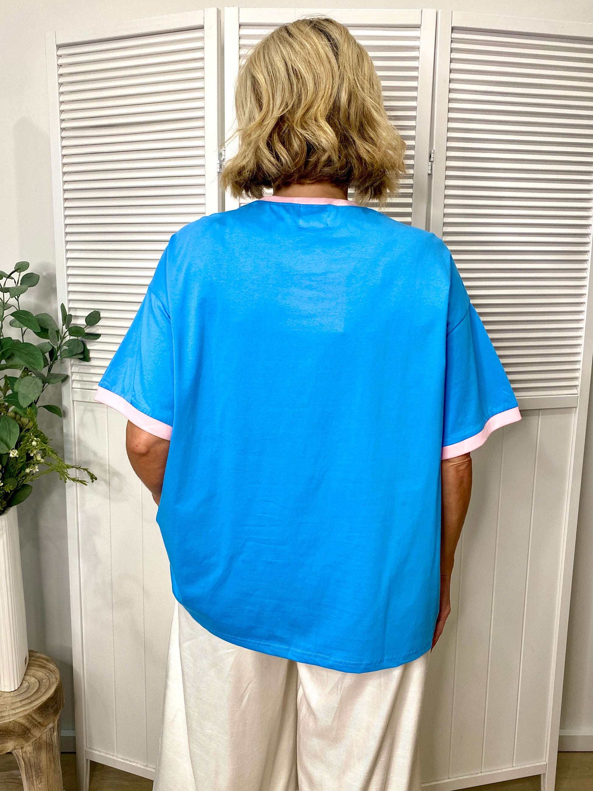 Leisure Club Tee – Blue