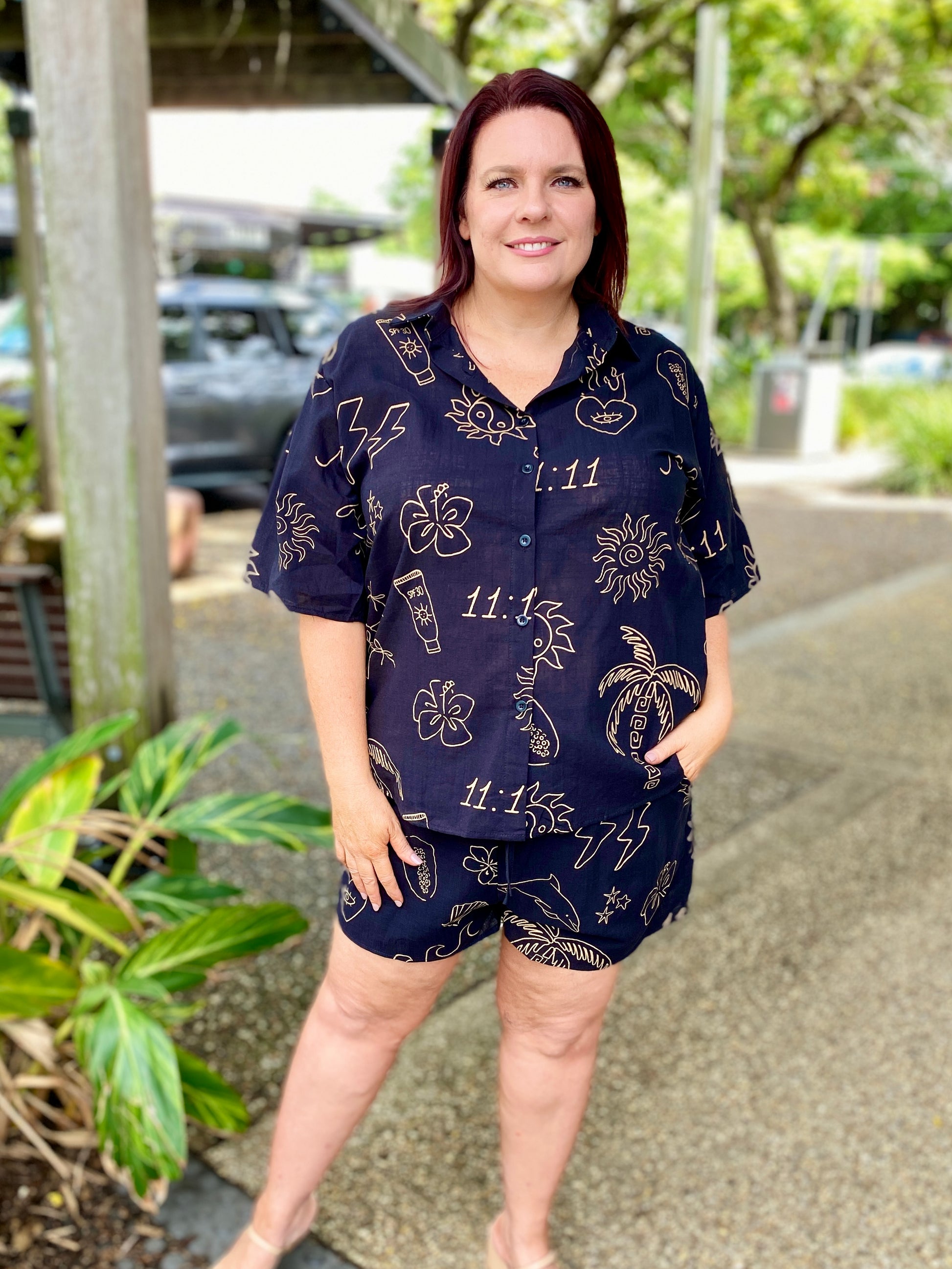 Angel Shirt – Black/Tan